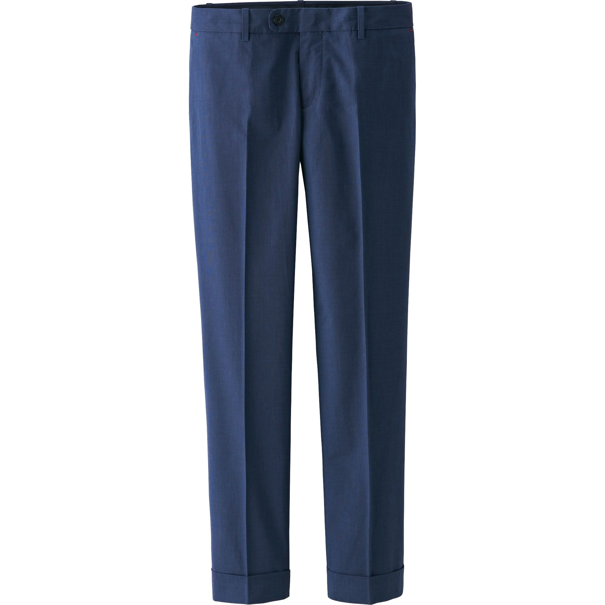 tucked tapered trousers uniqlo