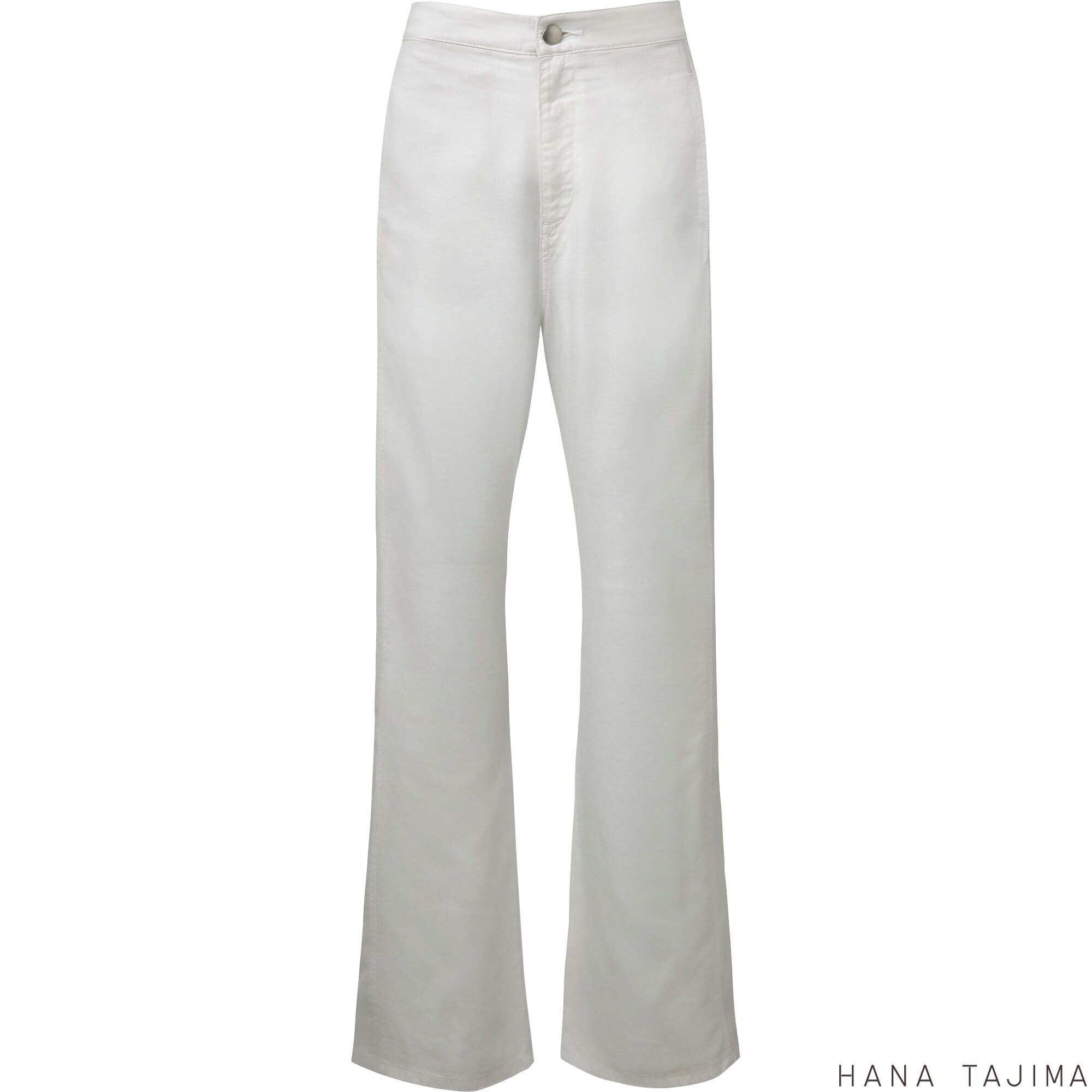 white relaxed pants