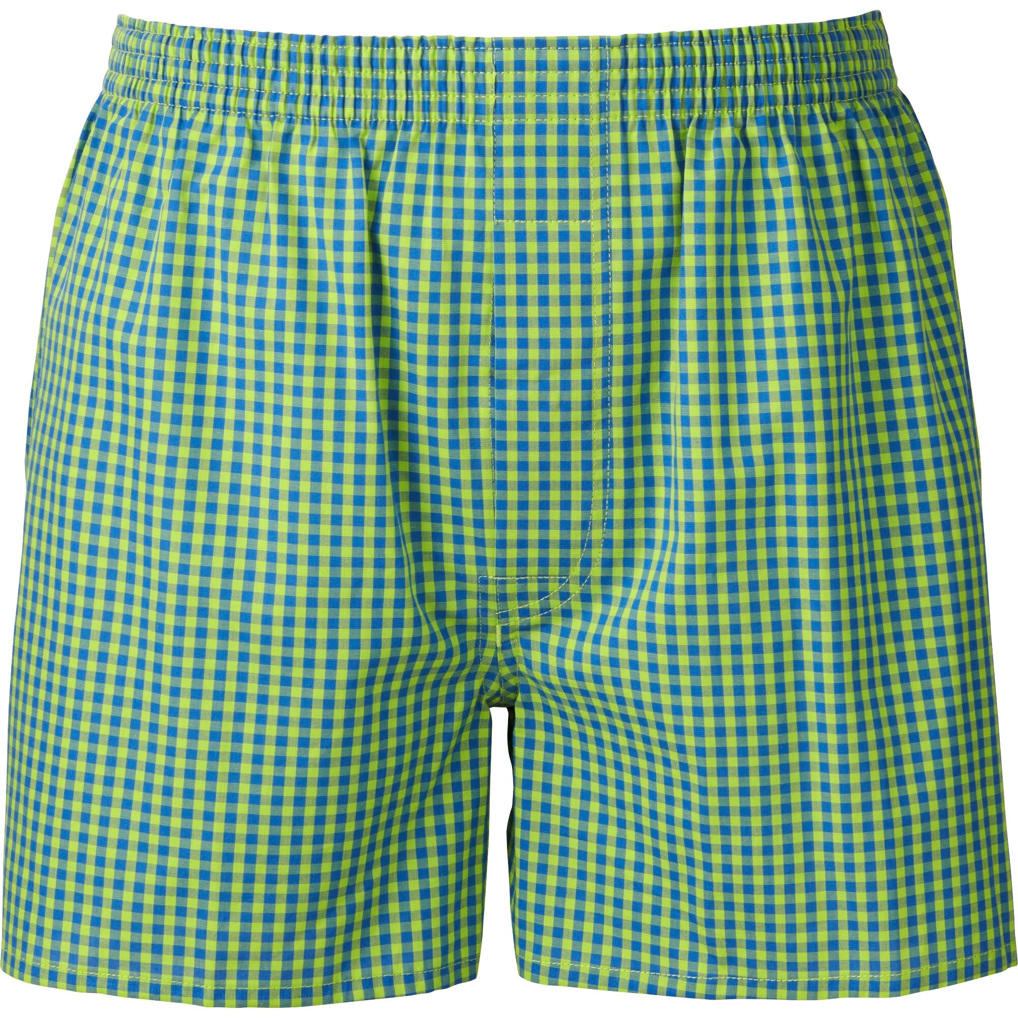 gingham boxer shorts