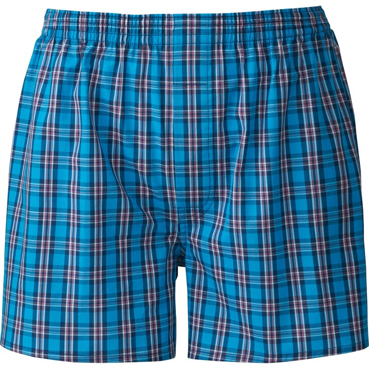 Men Woven Checked Boxers | UNIQLO US