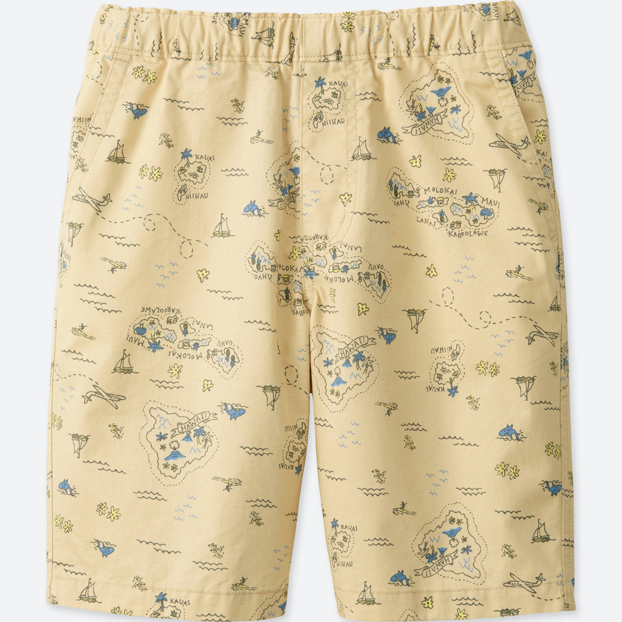 boys elastic waist shorts