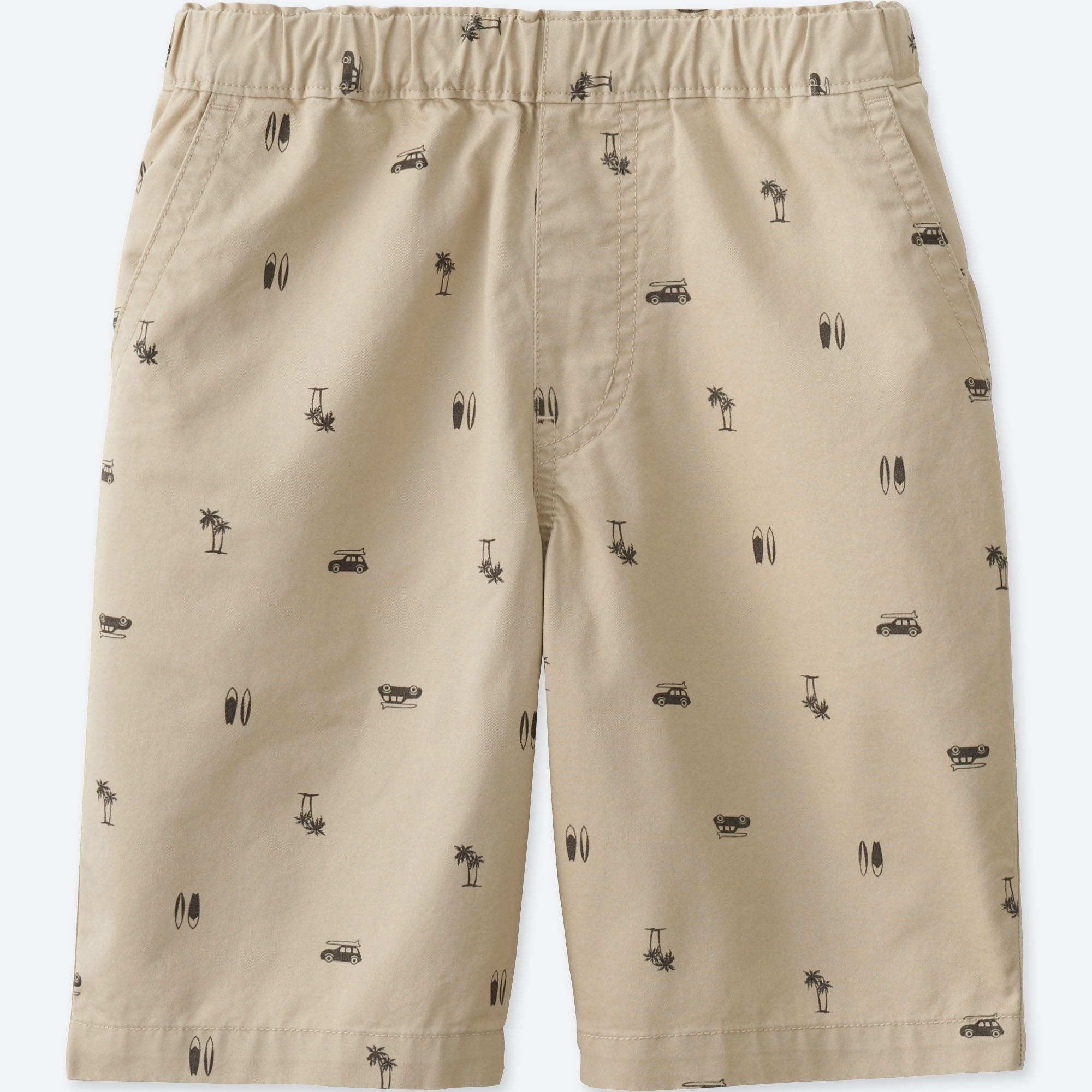 boys elastic waist shorts