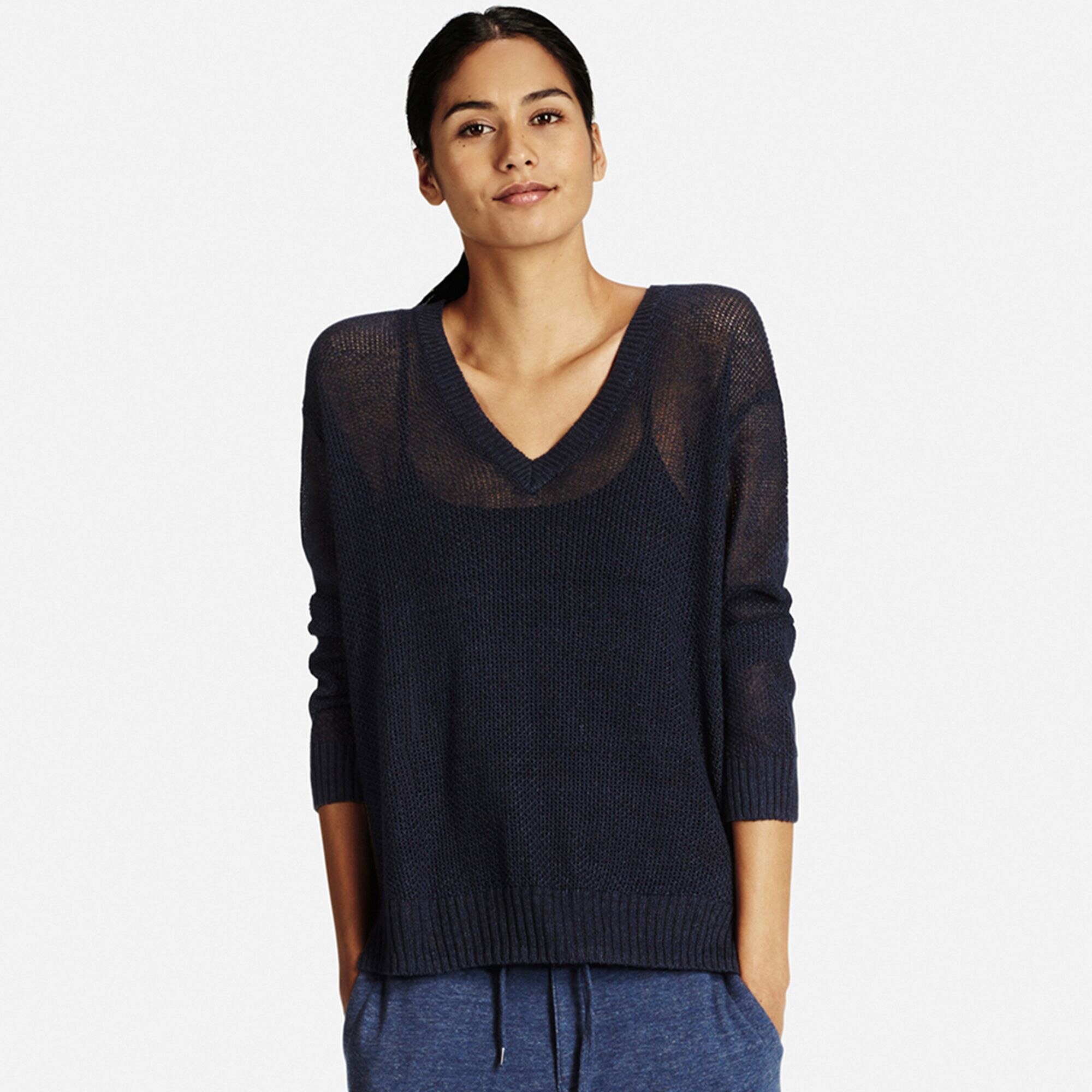 mesh sweater