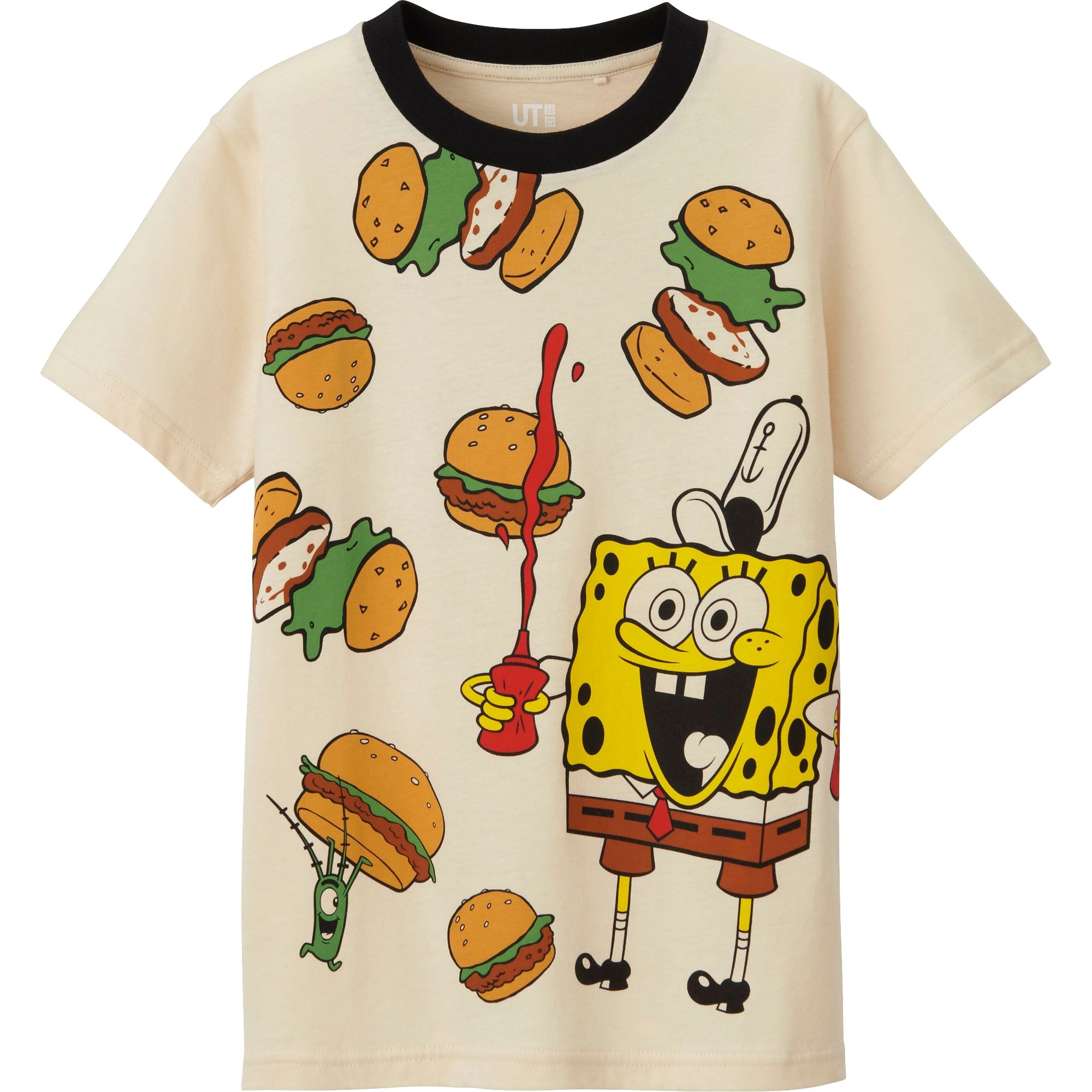 Boys Spongebob Graphic T Shirt Uniqlo Us 2332