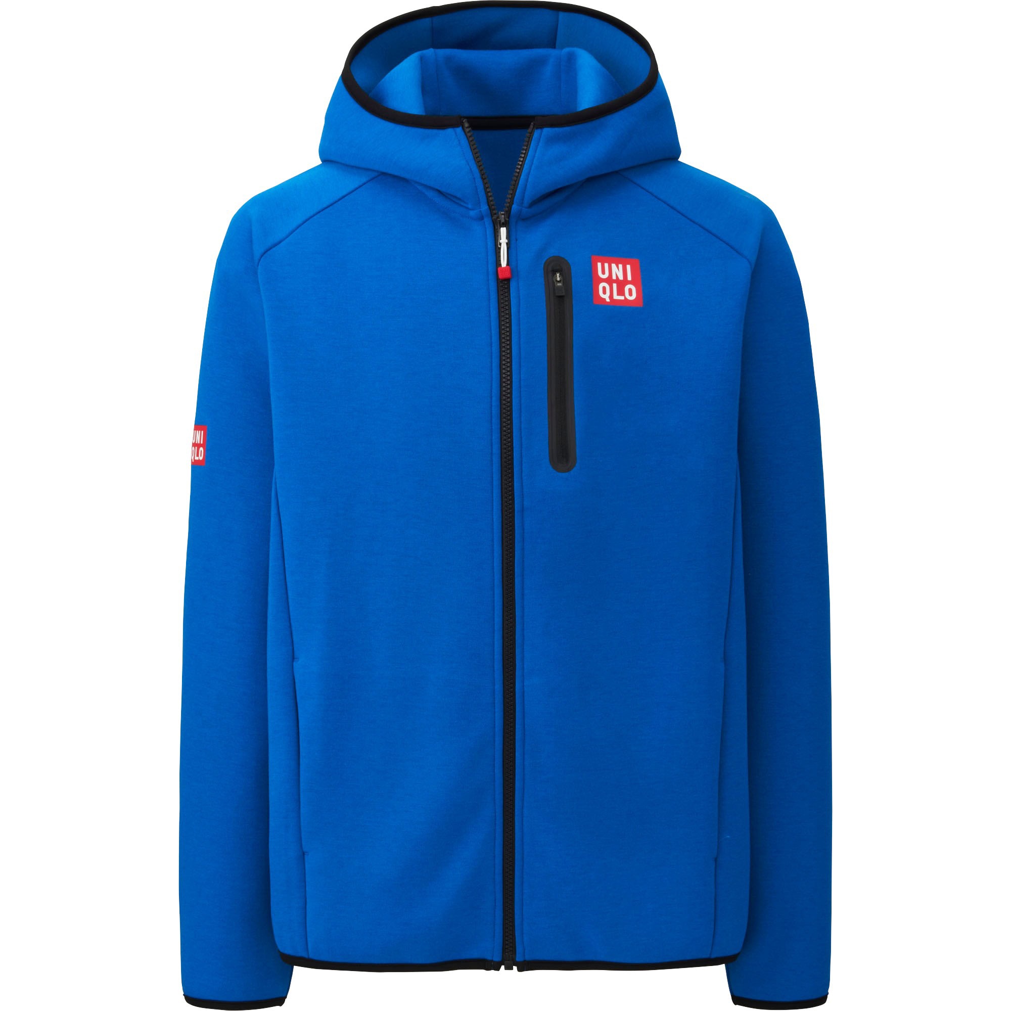 uniqlo dry stretch sweat full zip hoodie