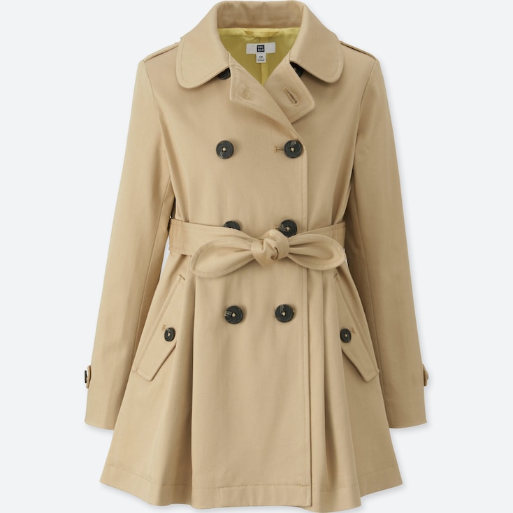 UNIQLO Women Relaxed Fit Short Trench Coat StyleHint