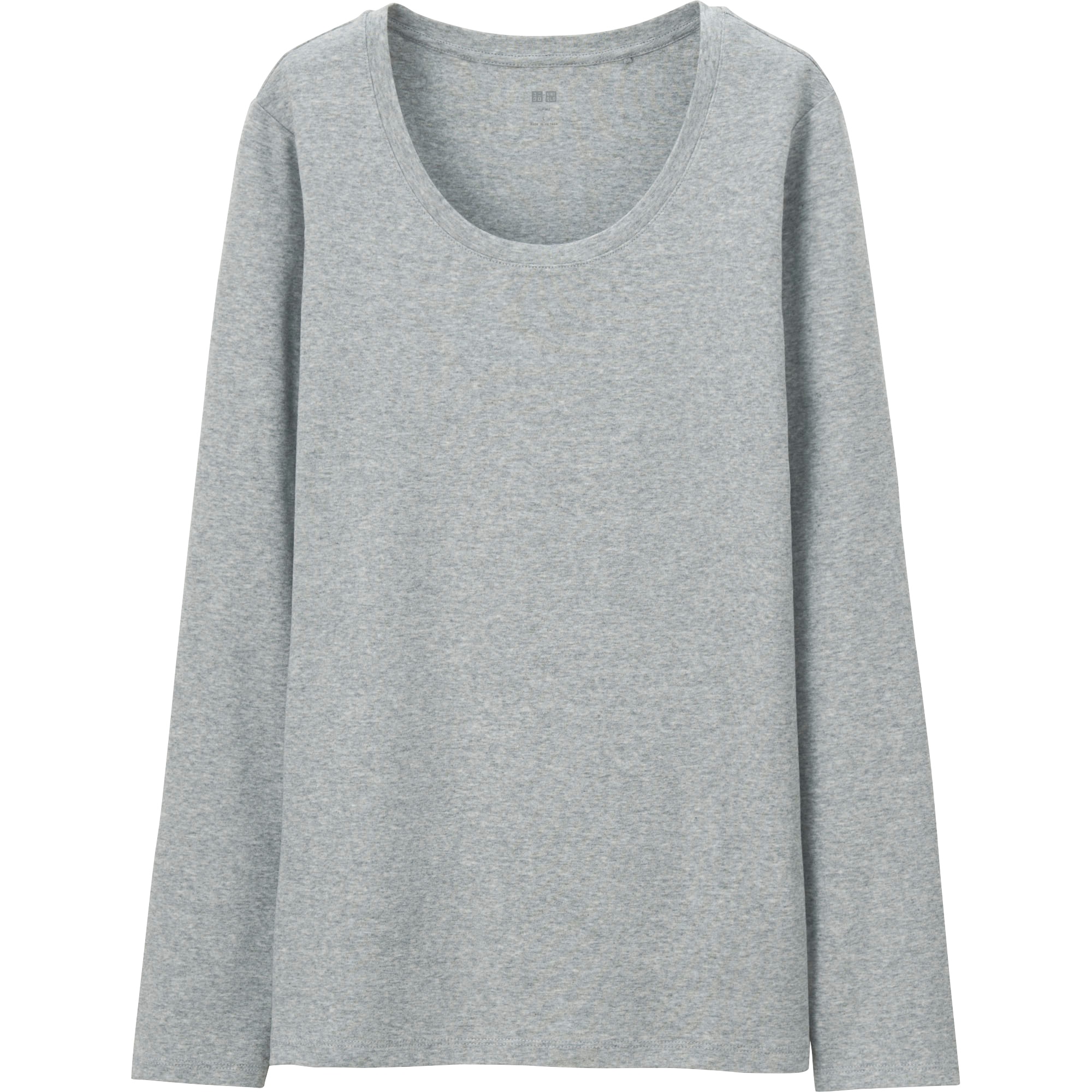 grey long sleeve t shirt women's