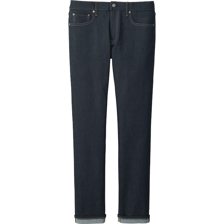 Men Stretch Selvedge Slim Fit Jeans | UNIQLO US