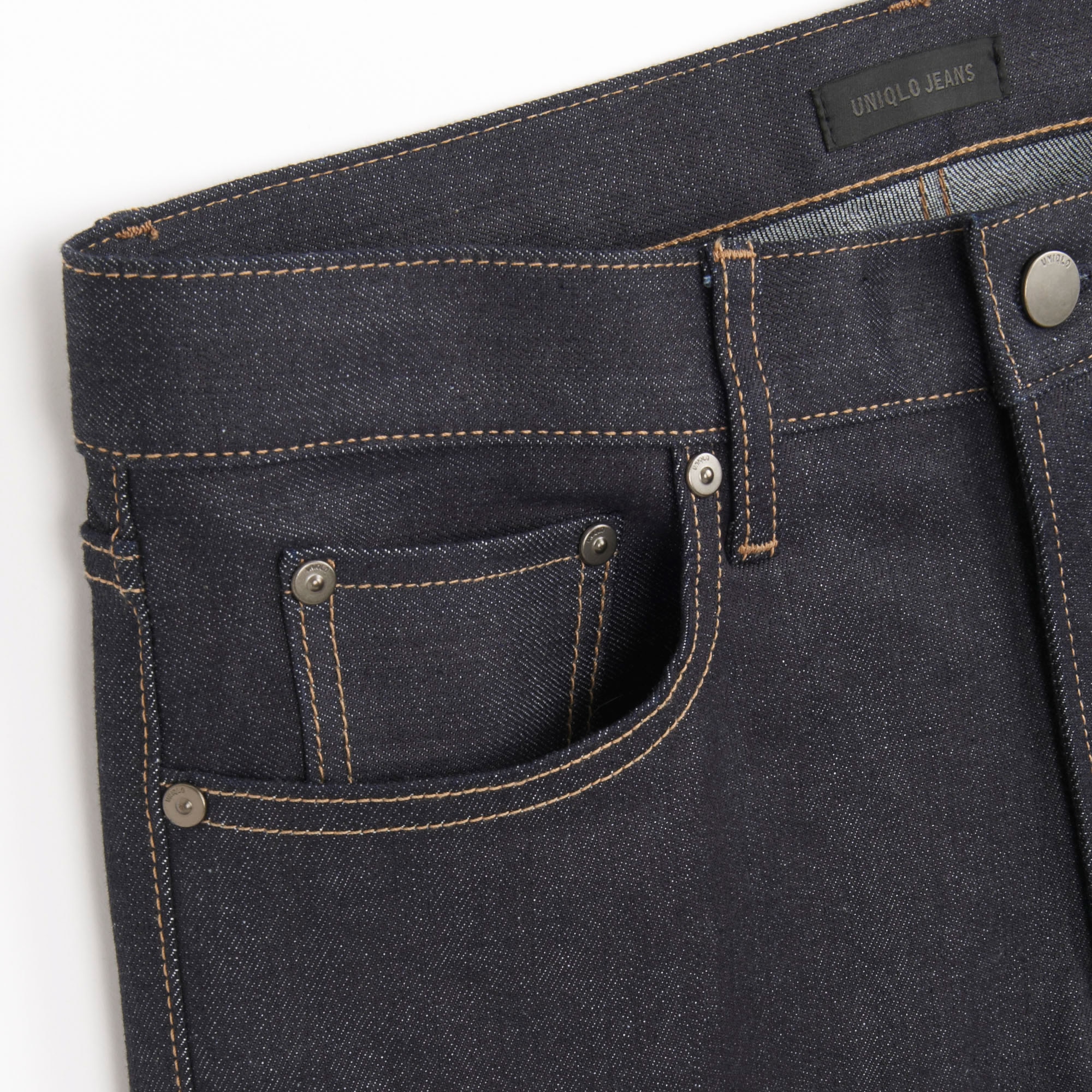 Men Stretch Selvedge Slim Fit Jeans | UNIQLO US