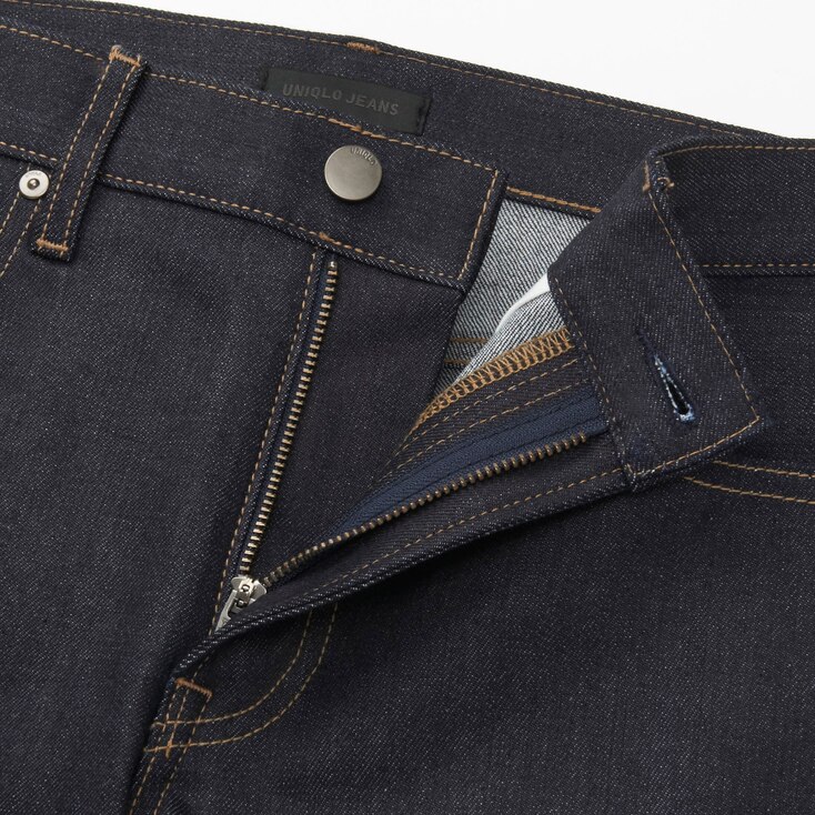 Men Stretch Selvedge Slim Fit Jeans | UNIQLO US