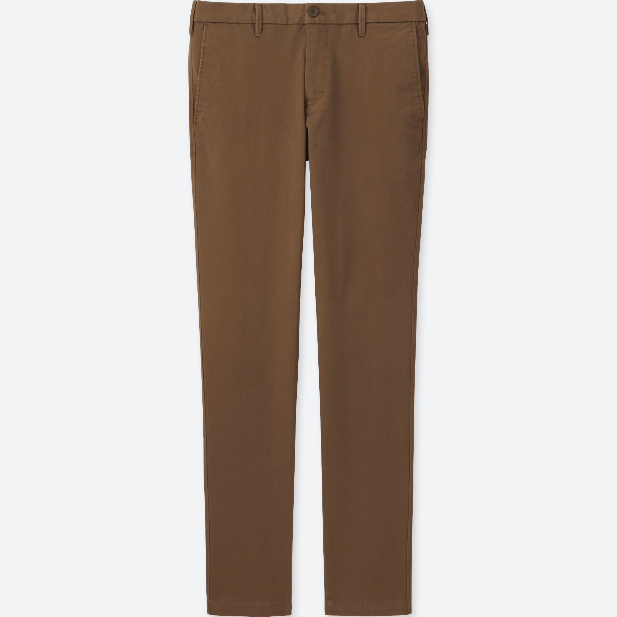 Slim fit chino flat front hot sale pants uniqlo