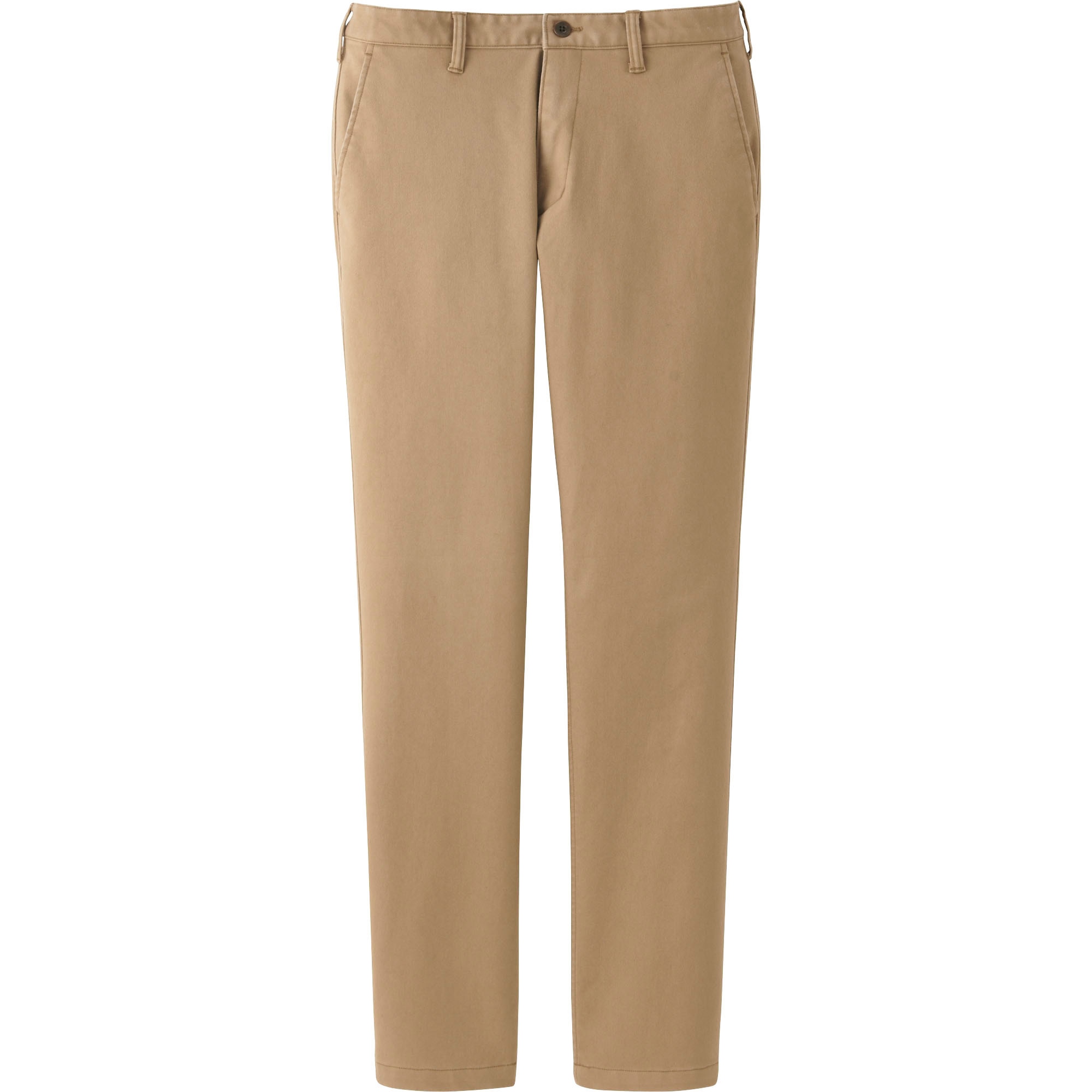 uniqlo slim fit flat front chino