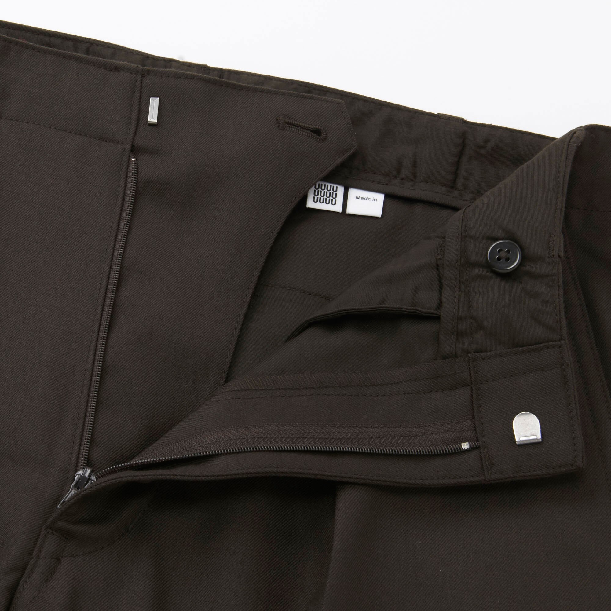 MEN U WOOL PLEATED PANTS UNIQLO US