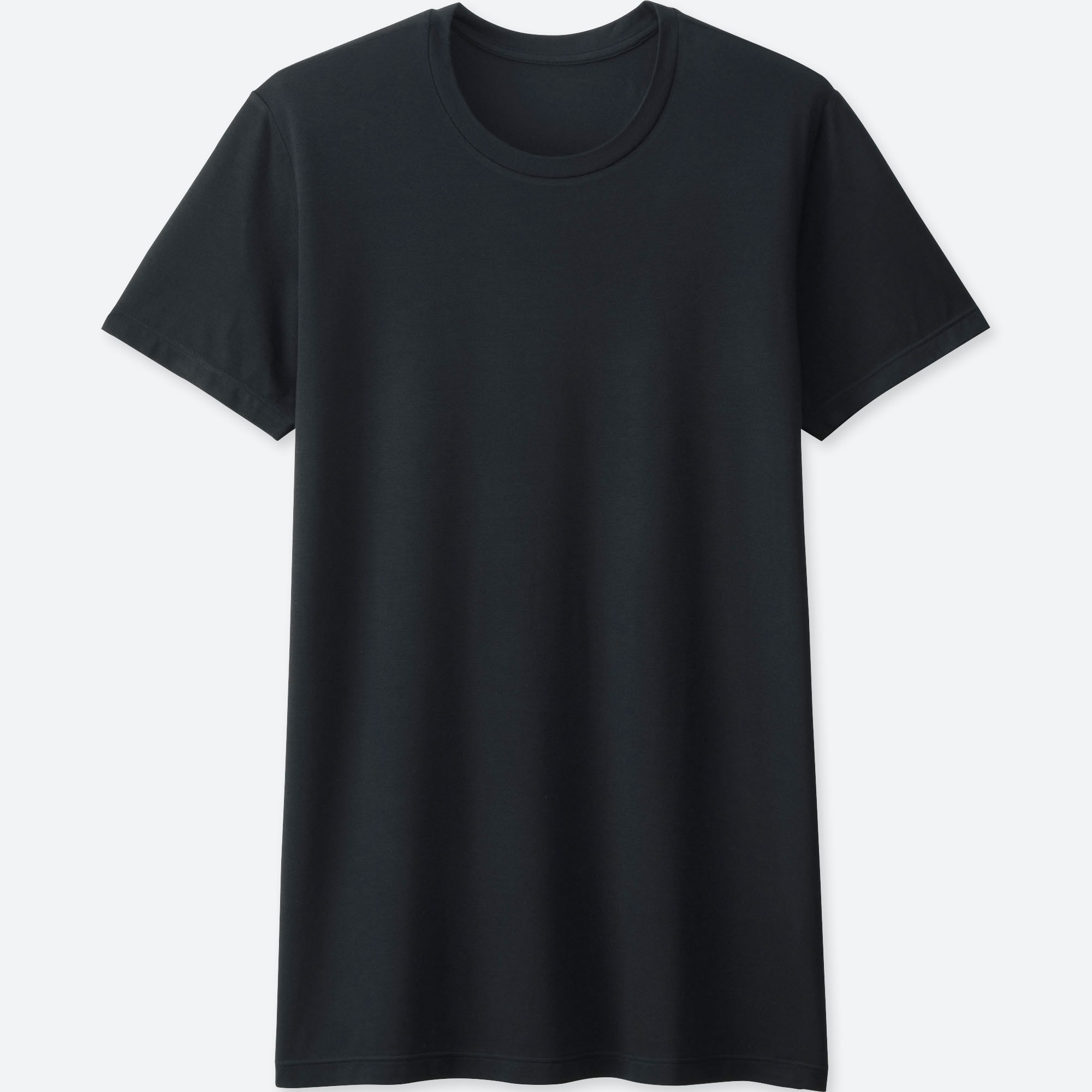 black t shirt crew neck