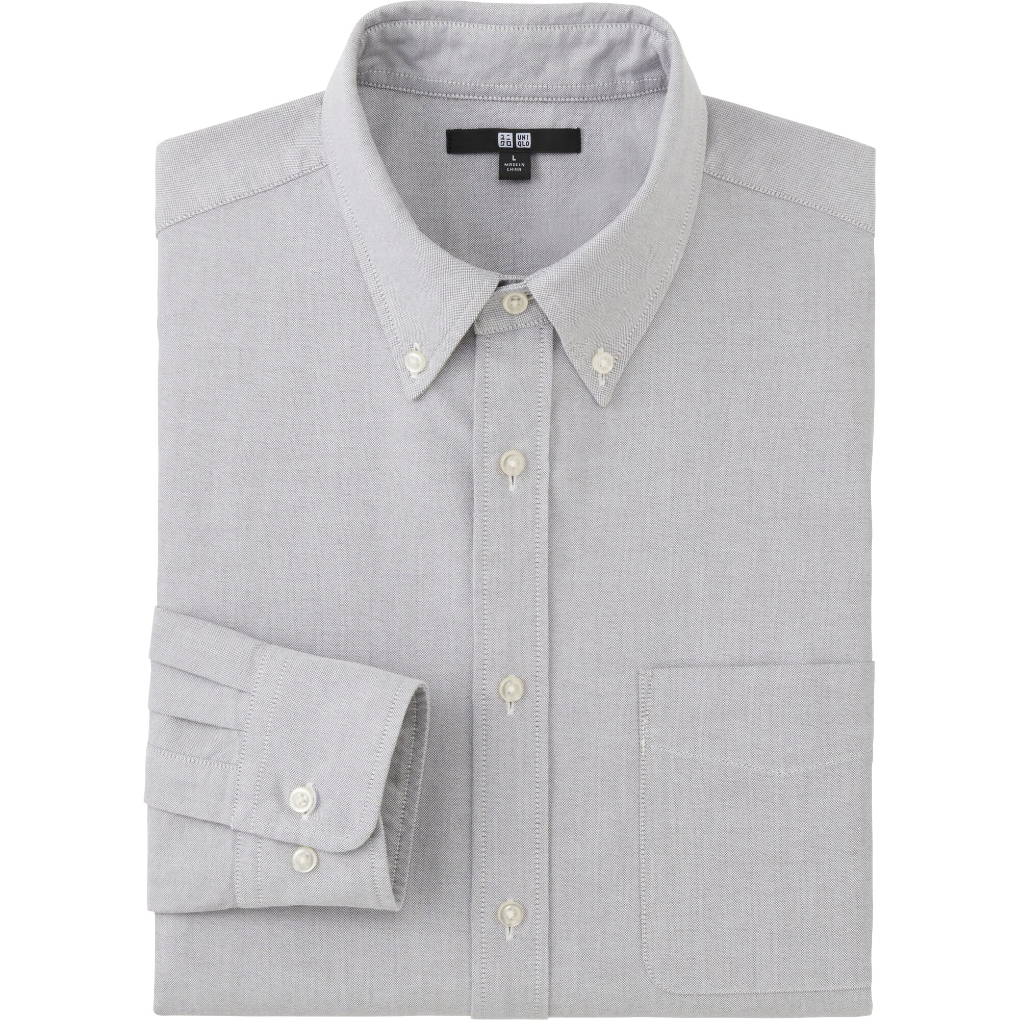 uniqlo oxford button down