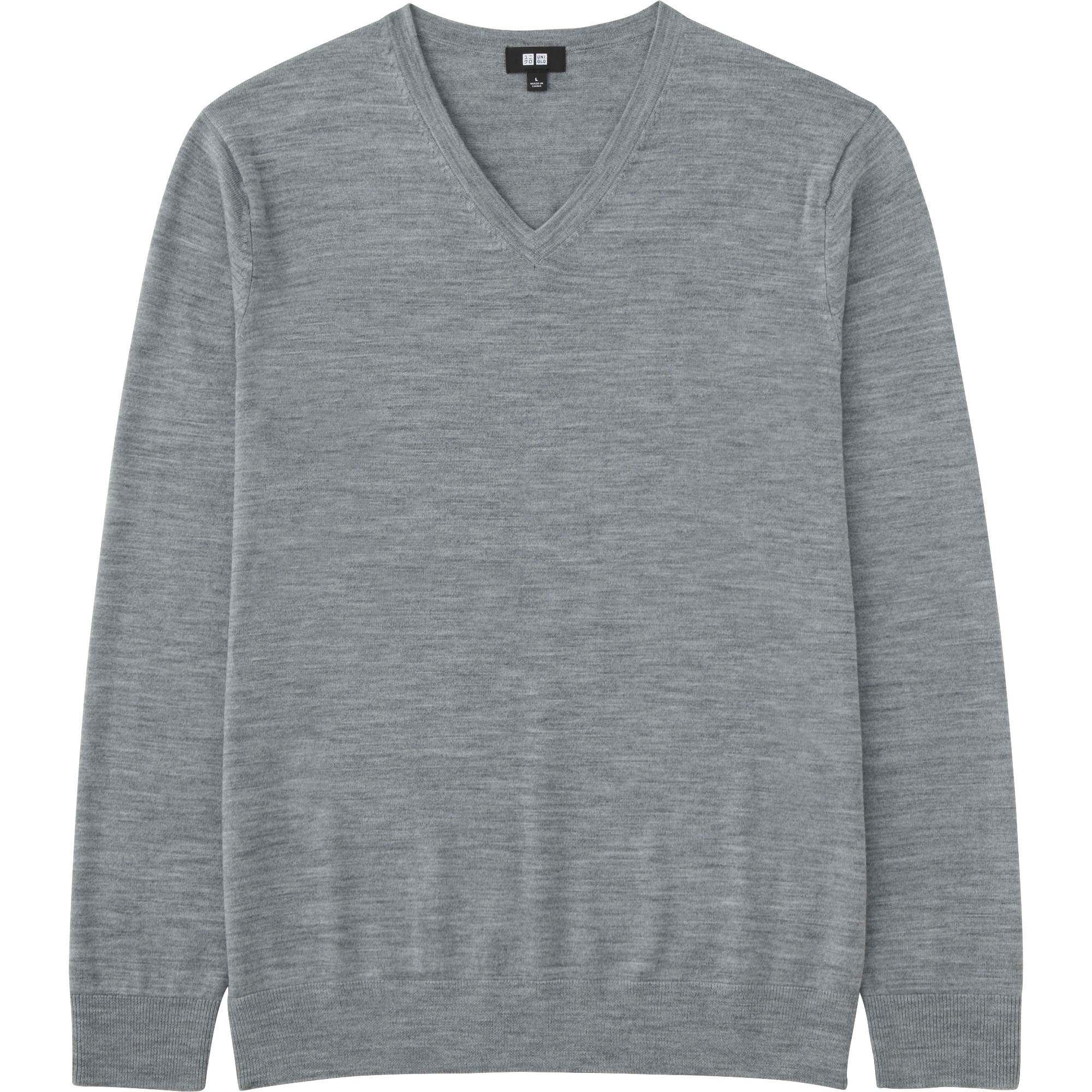 MEN EXTRA FINE MERINO V-NECK SWEATER | UNIQLO US