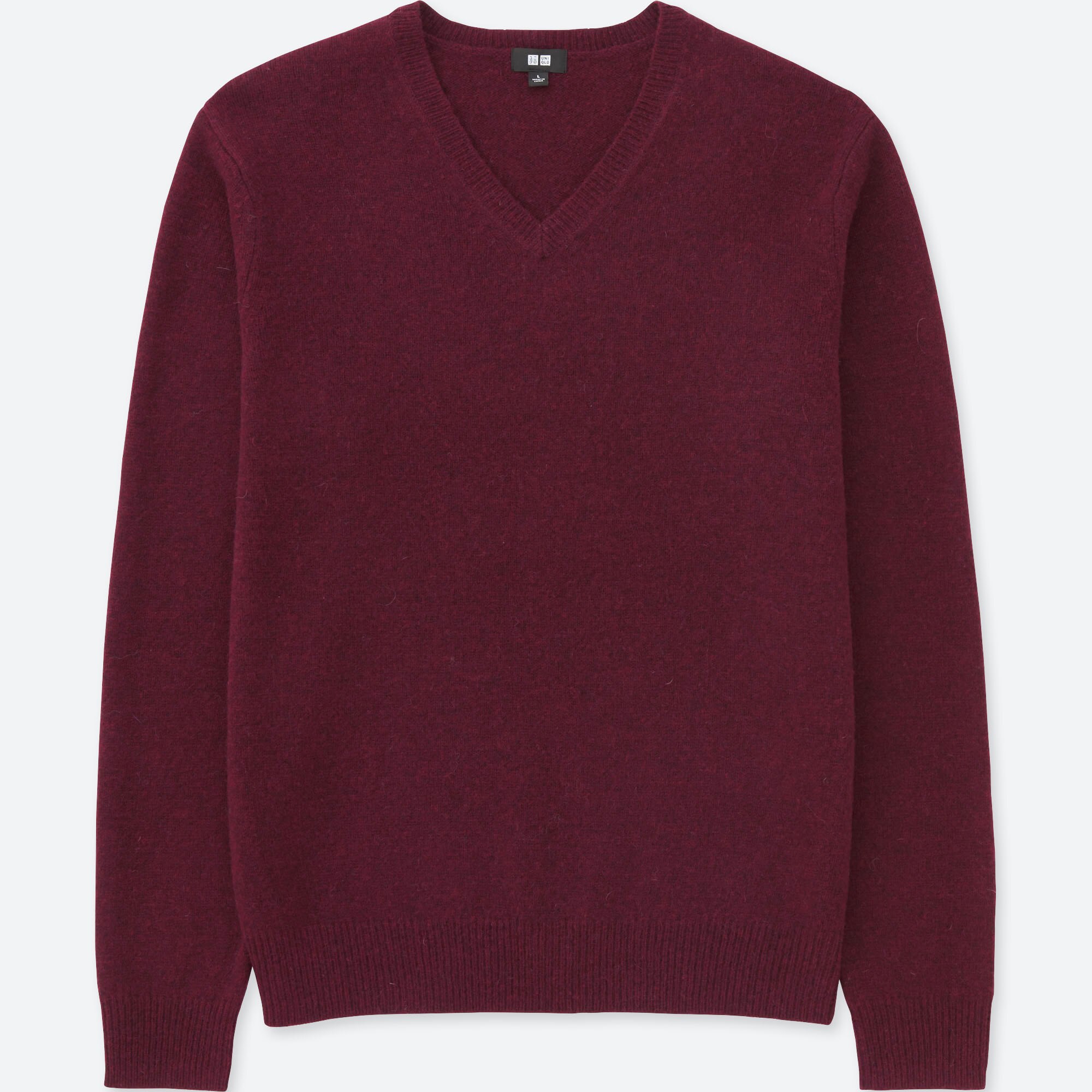 uniqlo men's v neck sweater