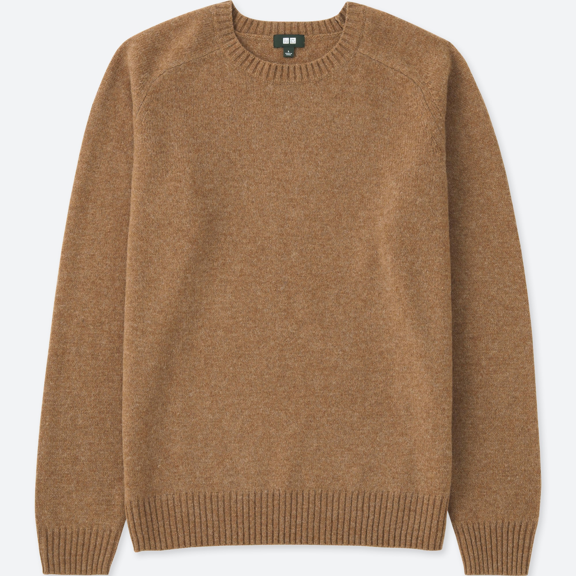 lambswool crewneck sweater