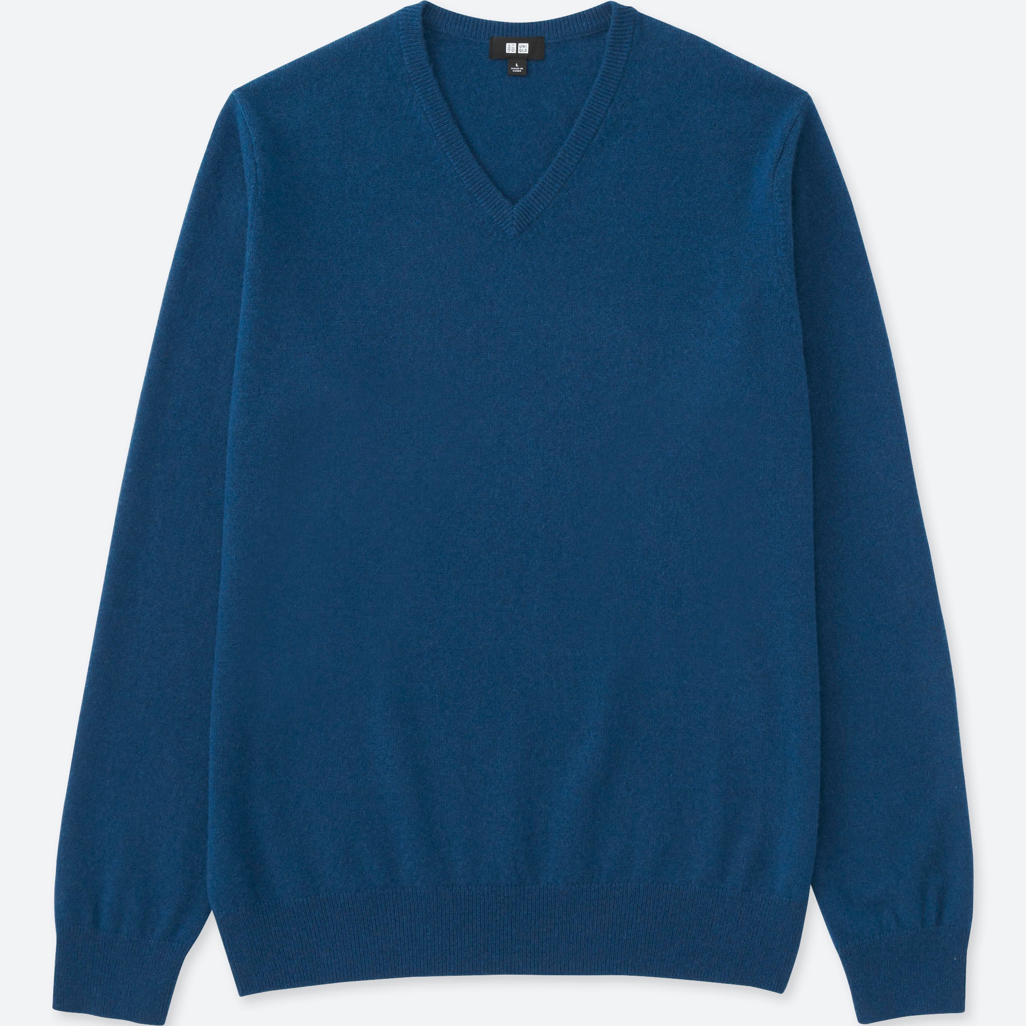 Men Cashmere V-Neck Sweater | UNIQLO US