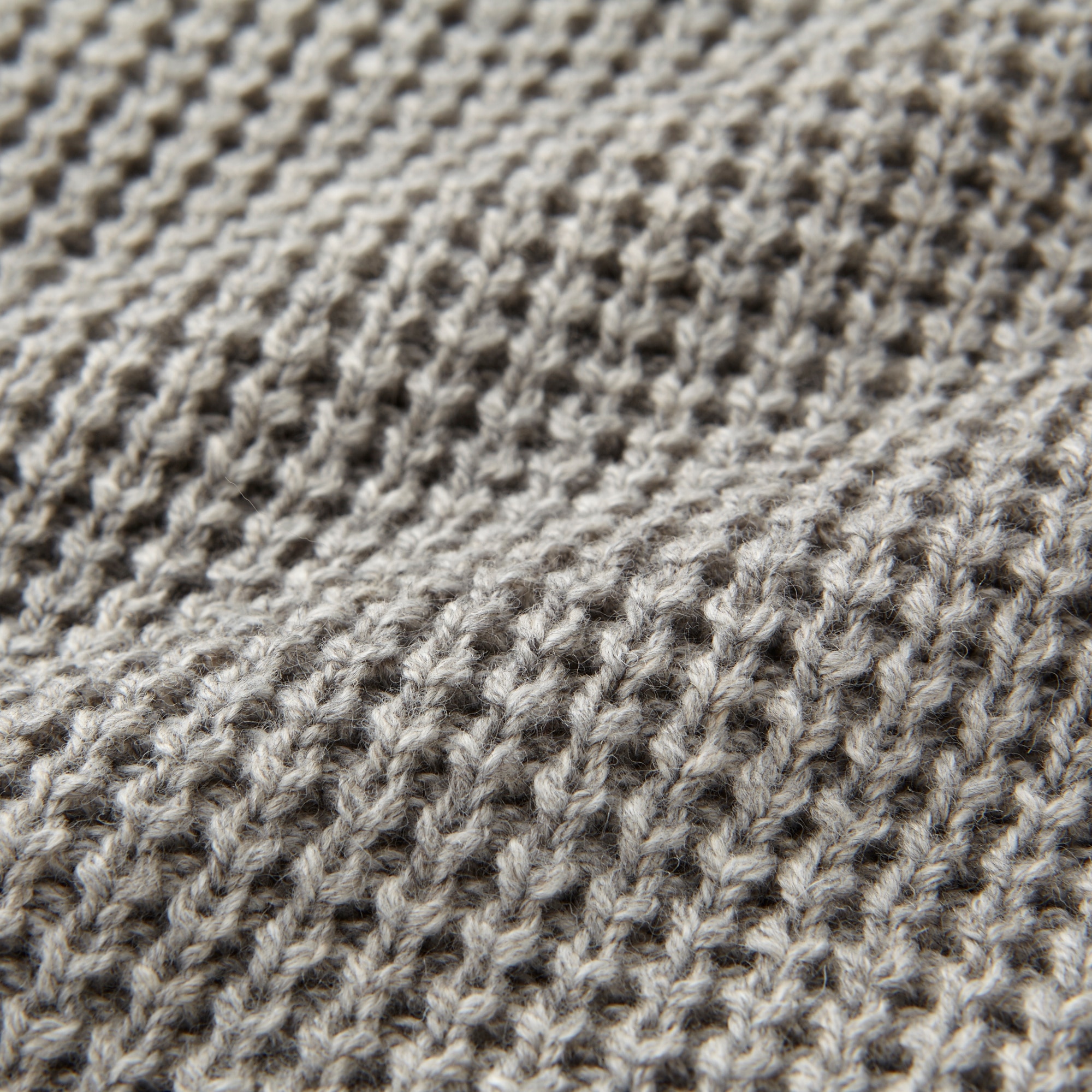 MEN MIDDLE GAUGE WAFFLE CREWNECK SWEATER UNIQLO US