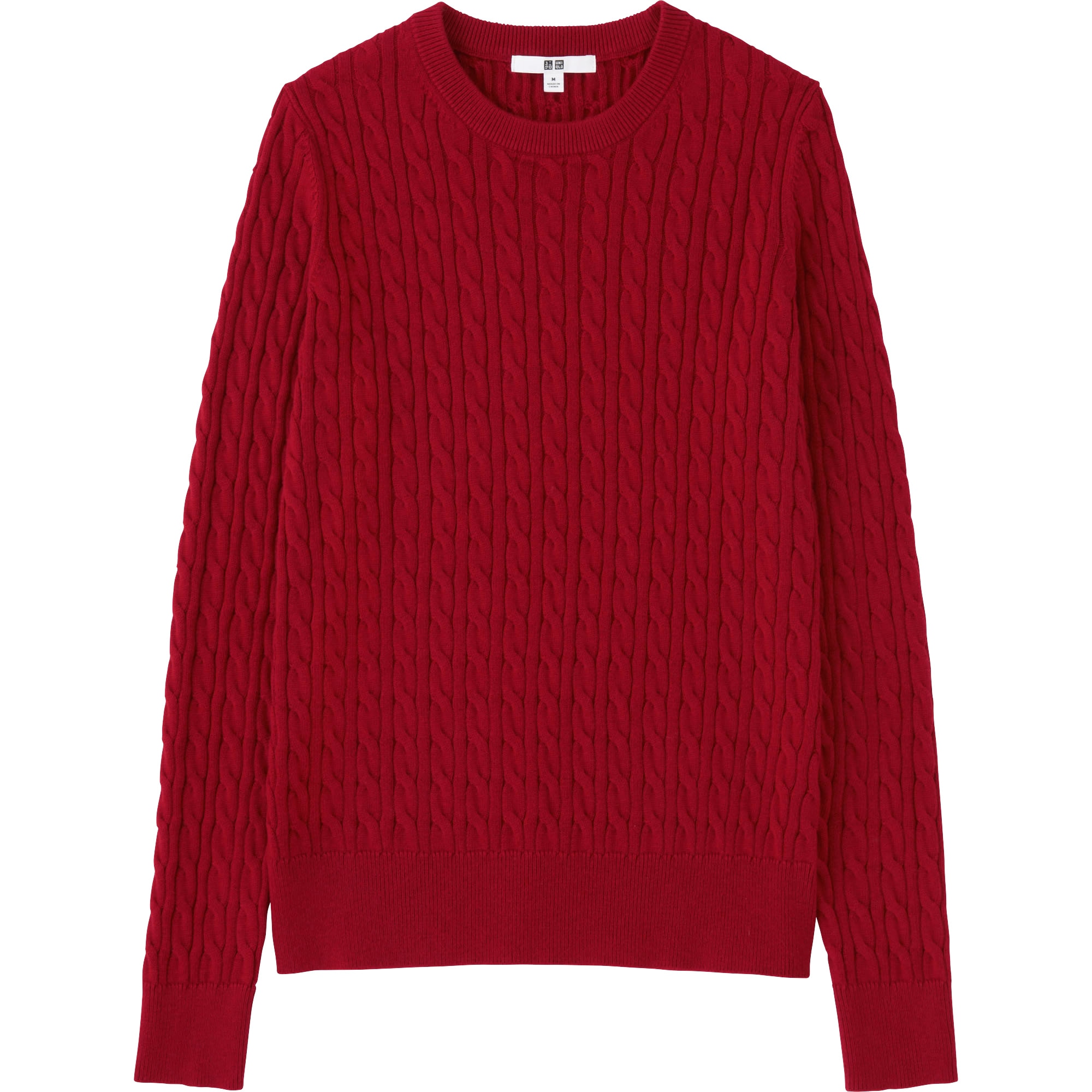 uniqlo cable knit sweater