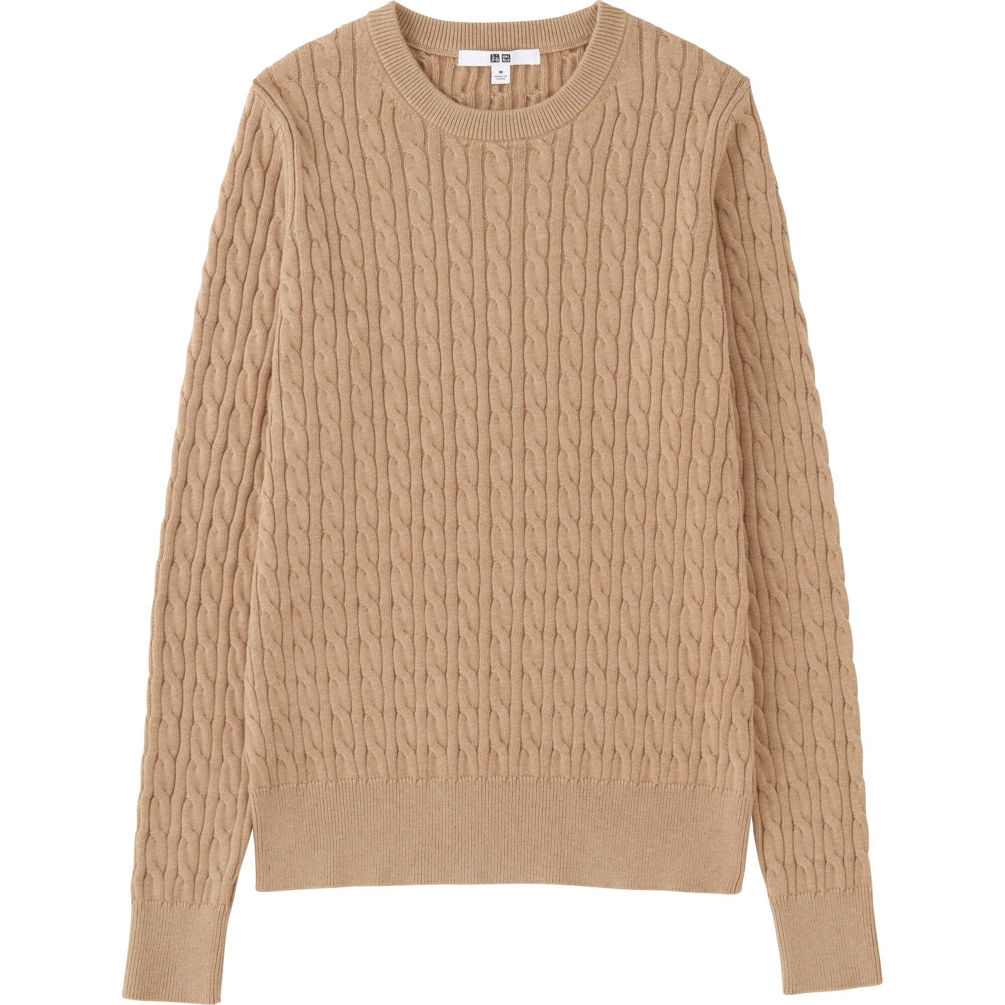 Uniqlo cable knit jumper sale