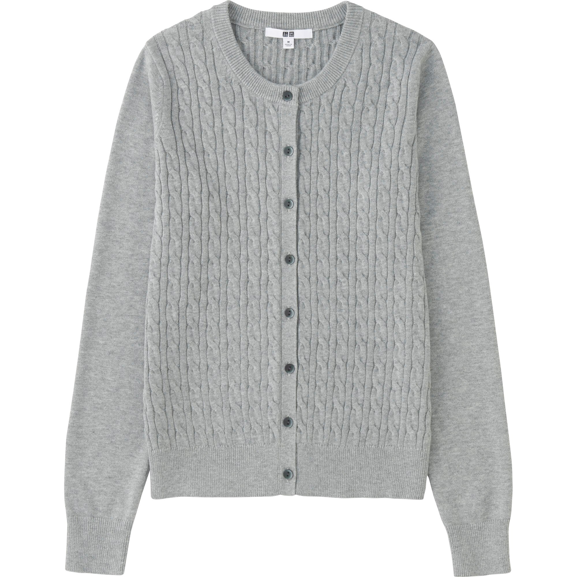 Uniqlo cotton outlet cashmere cardigan