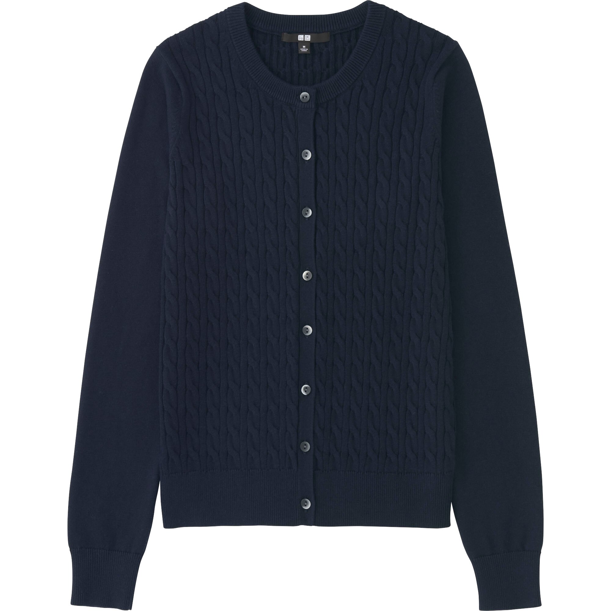 uniqlo cotton cashmere cardigan