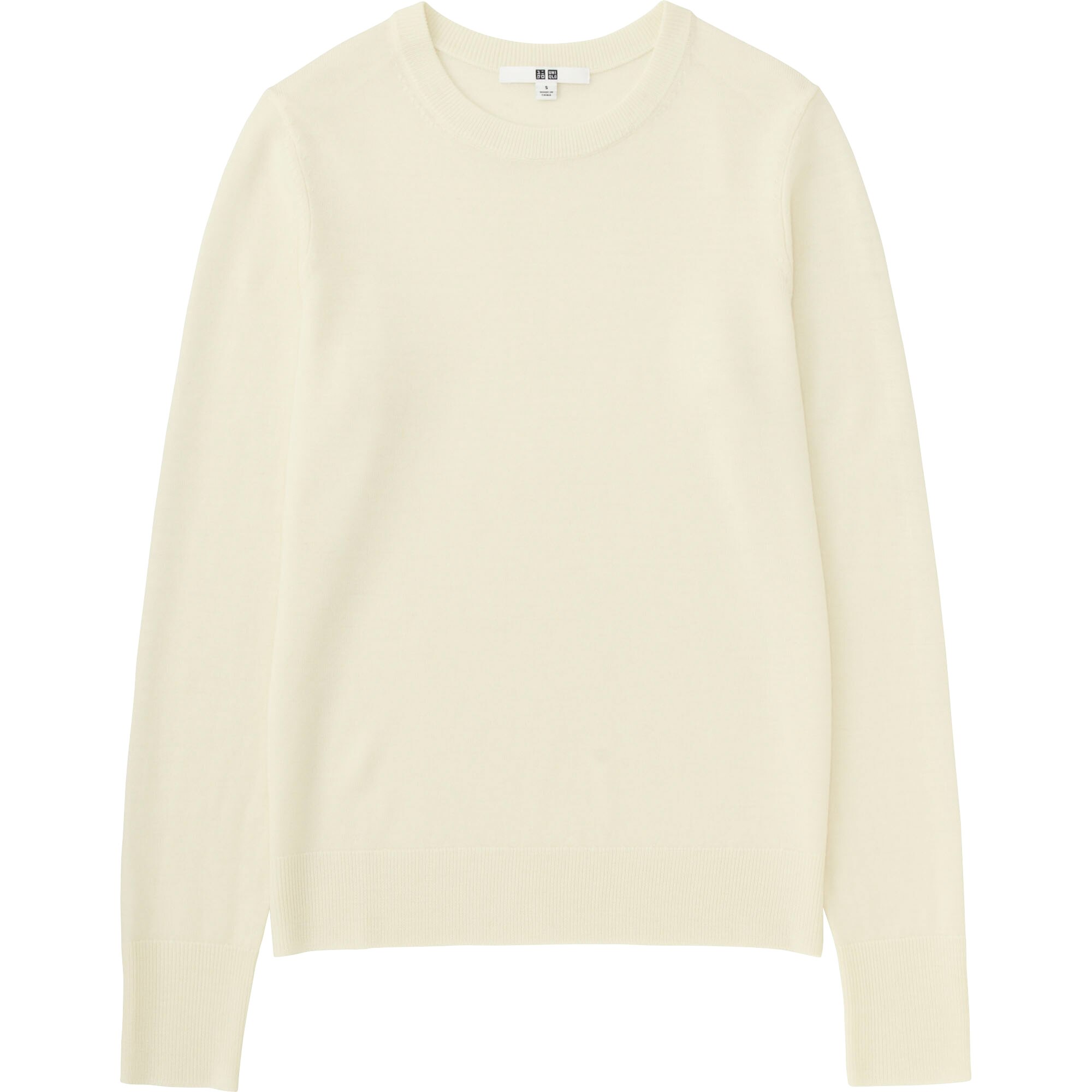 WOMEN EXTRA FINE MERINO CREWNECK SWEATER | UNIQLO US