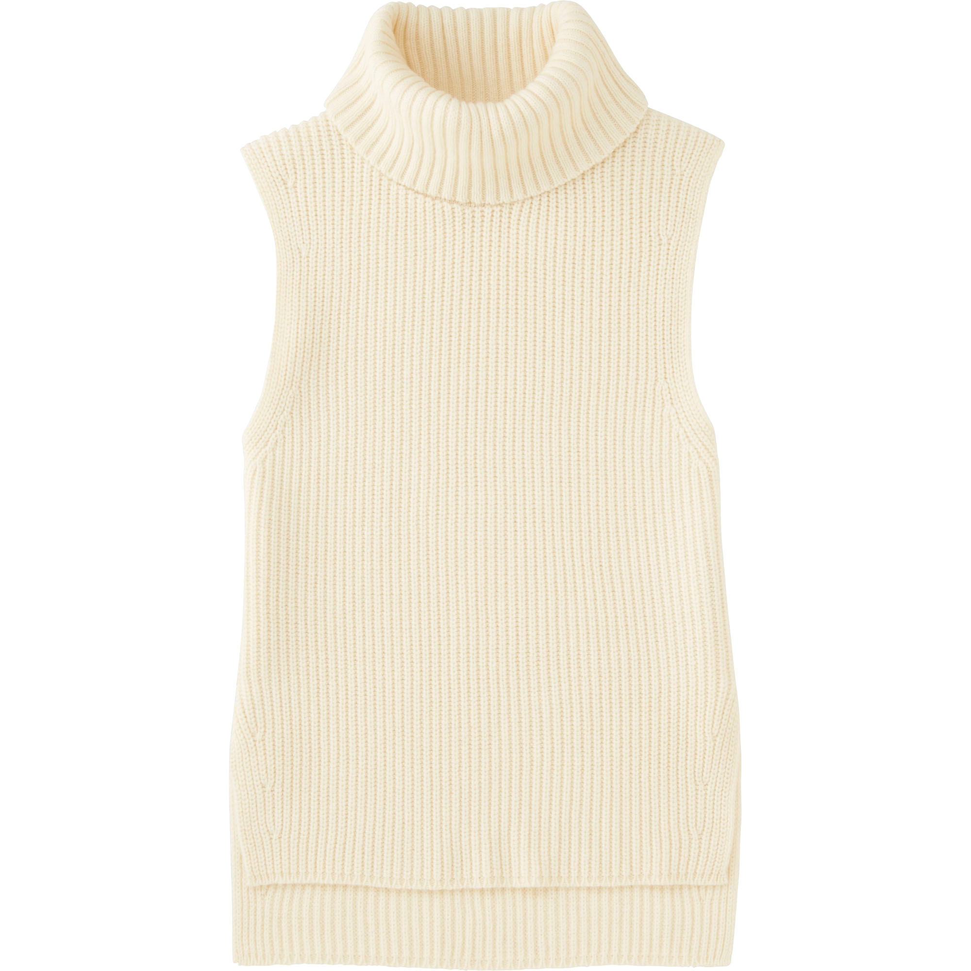 Uniqlo white outlet vest