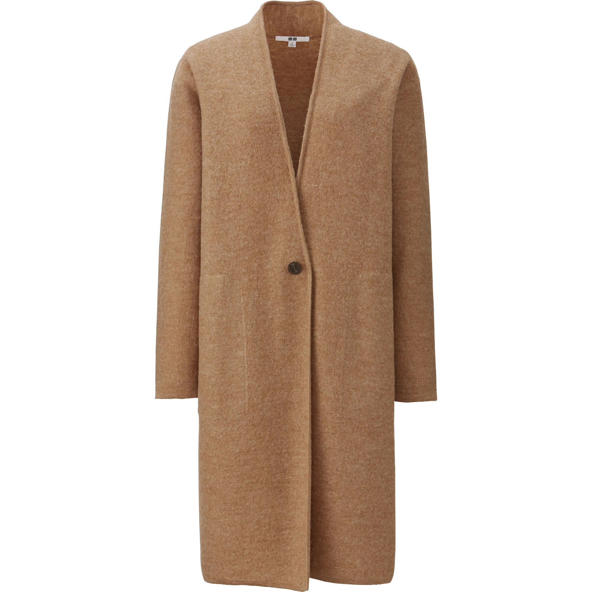 WOMEN FELTED WOOL LONG COAT | UNIQLO US