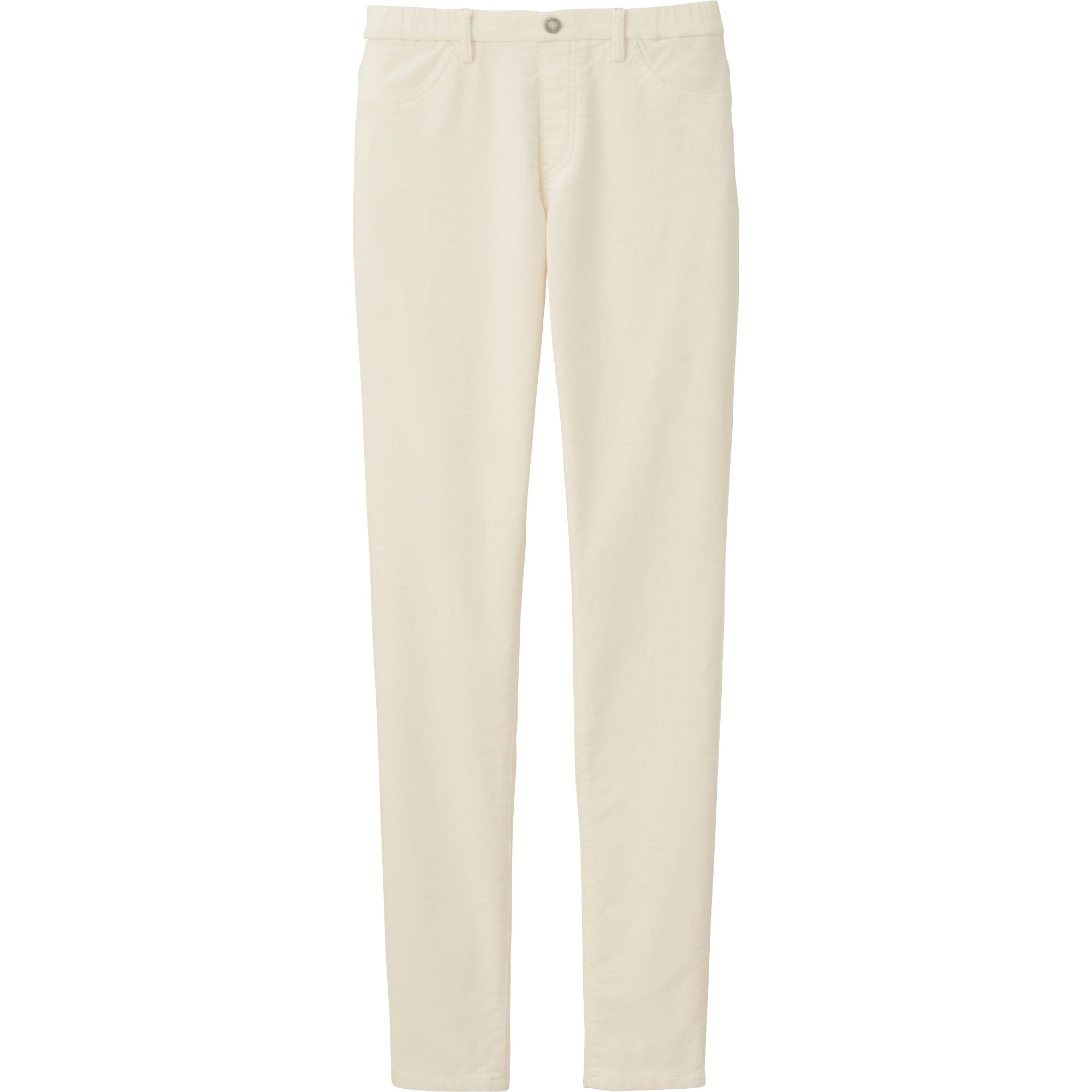 winter white corduroy leggings