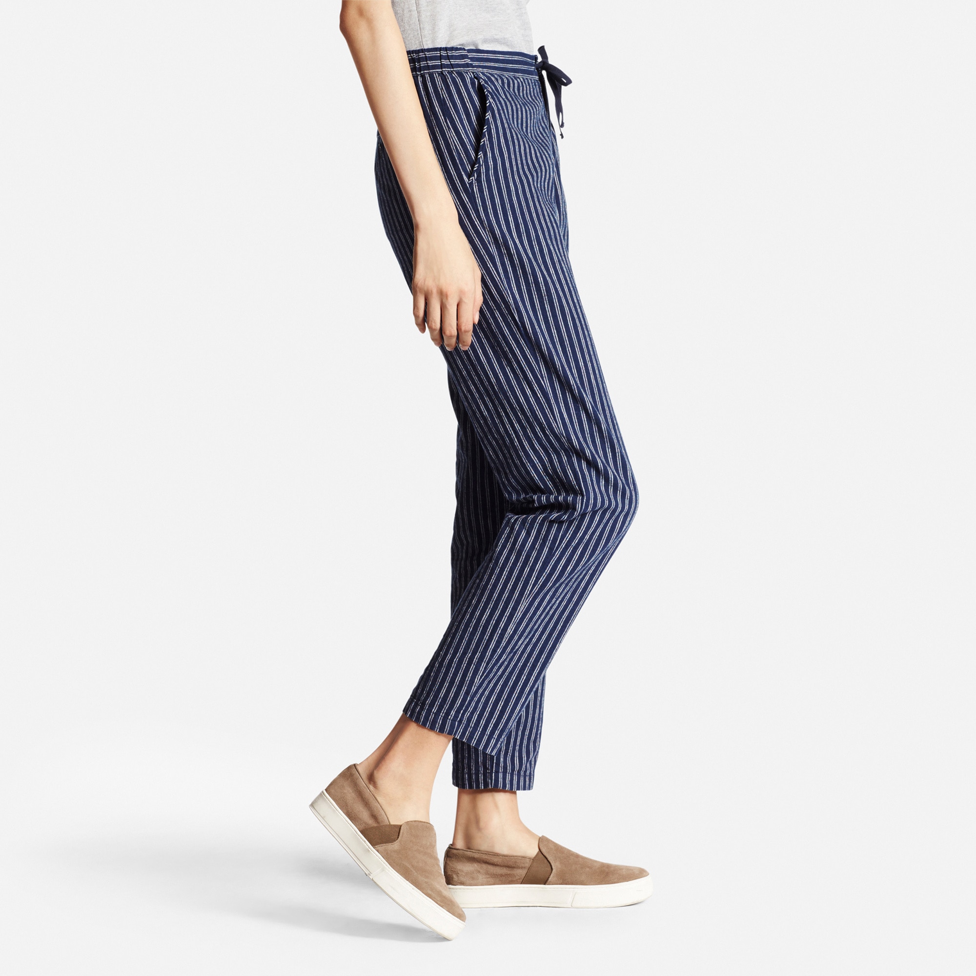 Women Cotton Linen Relaxed Pants | UNIQLO US