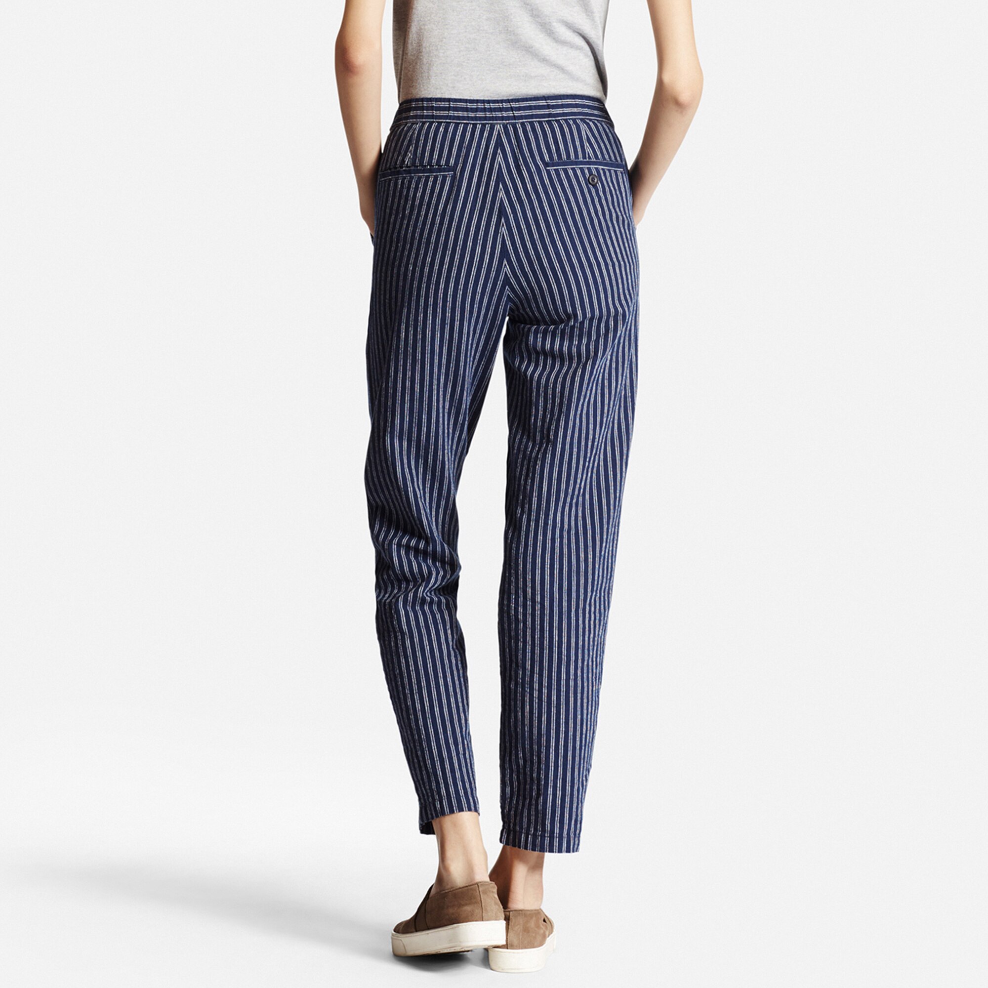 Women Cotton Linen Relaxed Pants | UNIQLO US