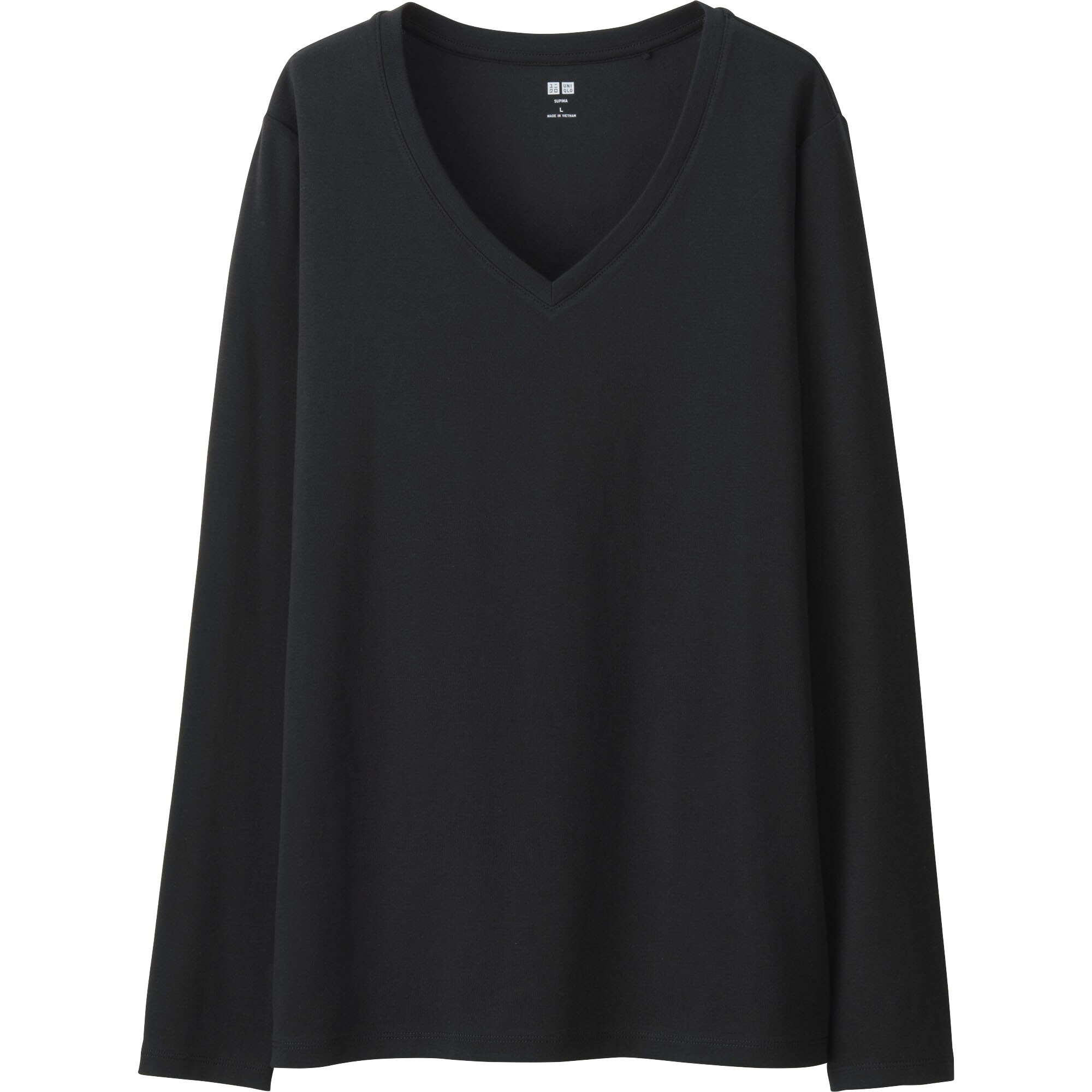 uniqlo women's v neck t shirt