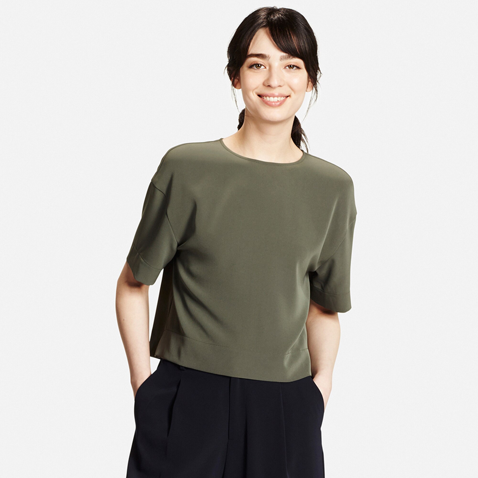 uniqlo boxy tee