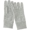 Women Cashmere Gloves, Light Gray, Small