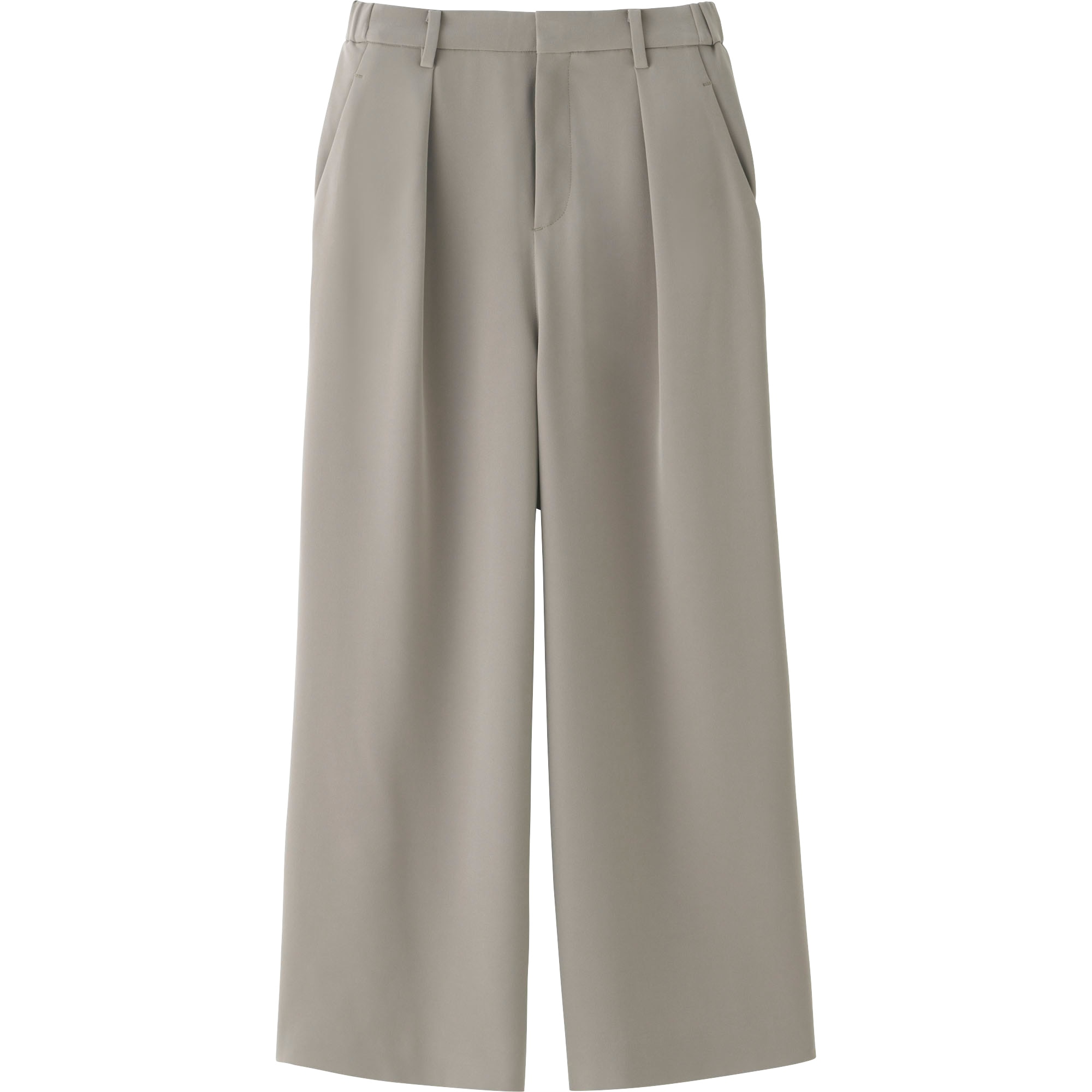 UNIQLO WOMEN DRAPE WIDE LEG ANKLE 