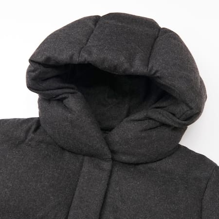 WOMEN Wool Blend Down Jacket | UNIQLO