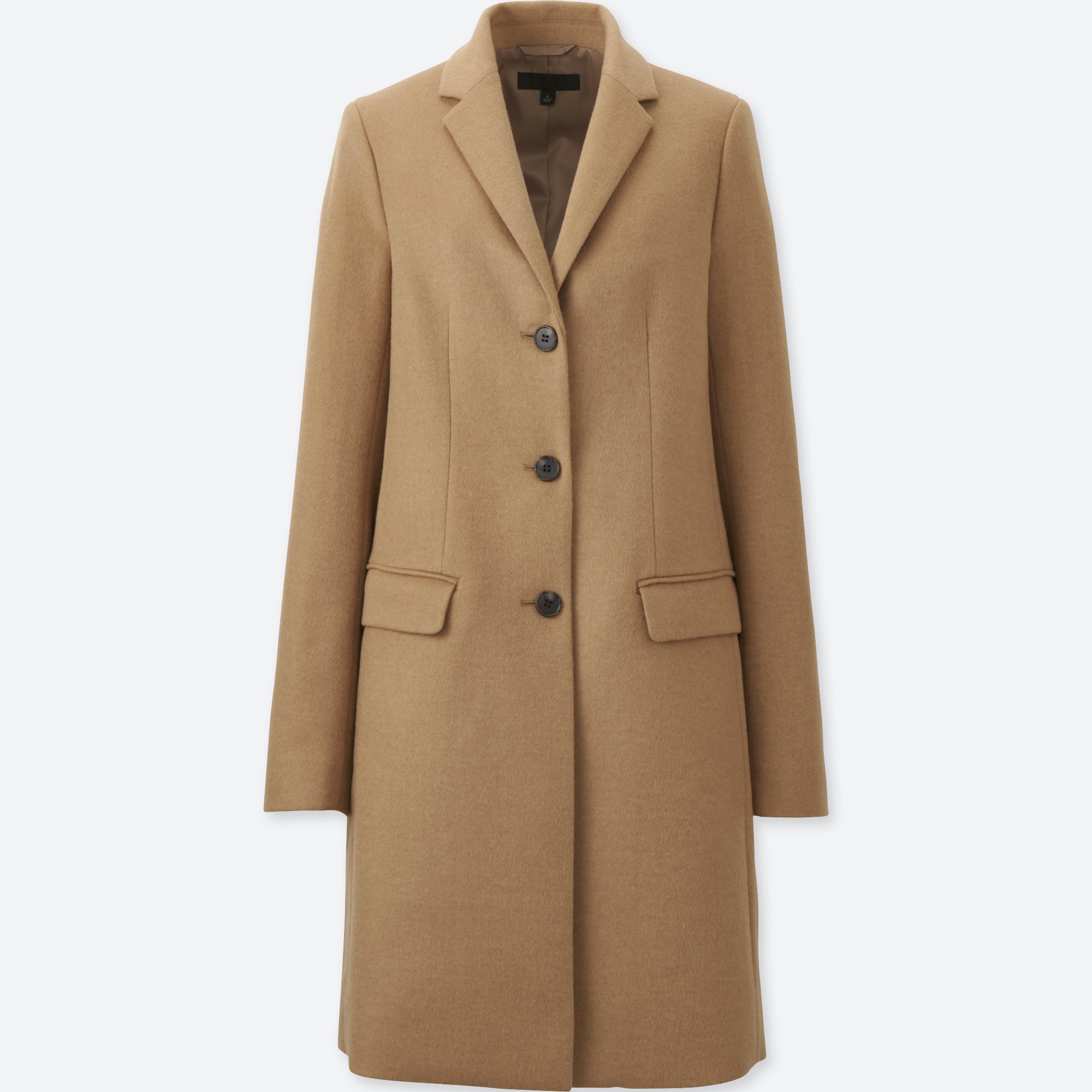beige coat womens wool