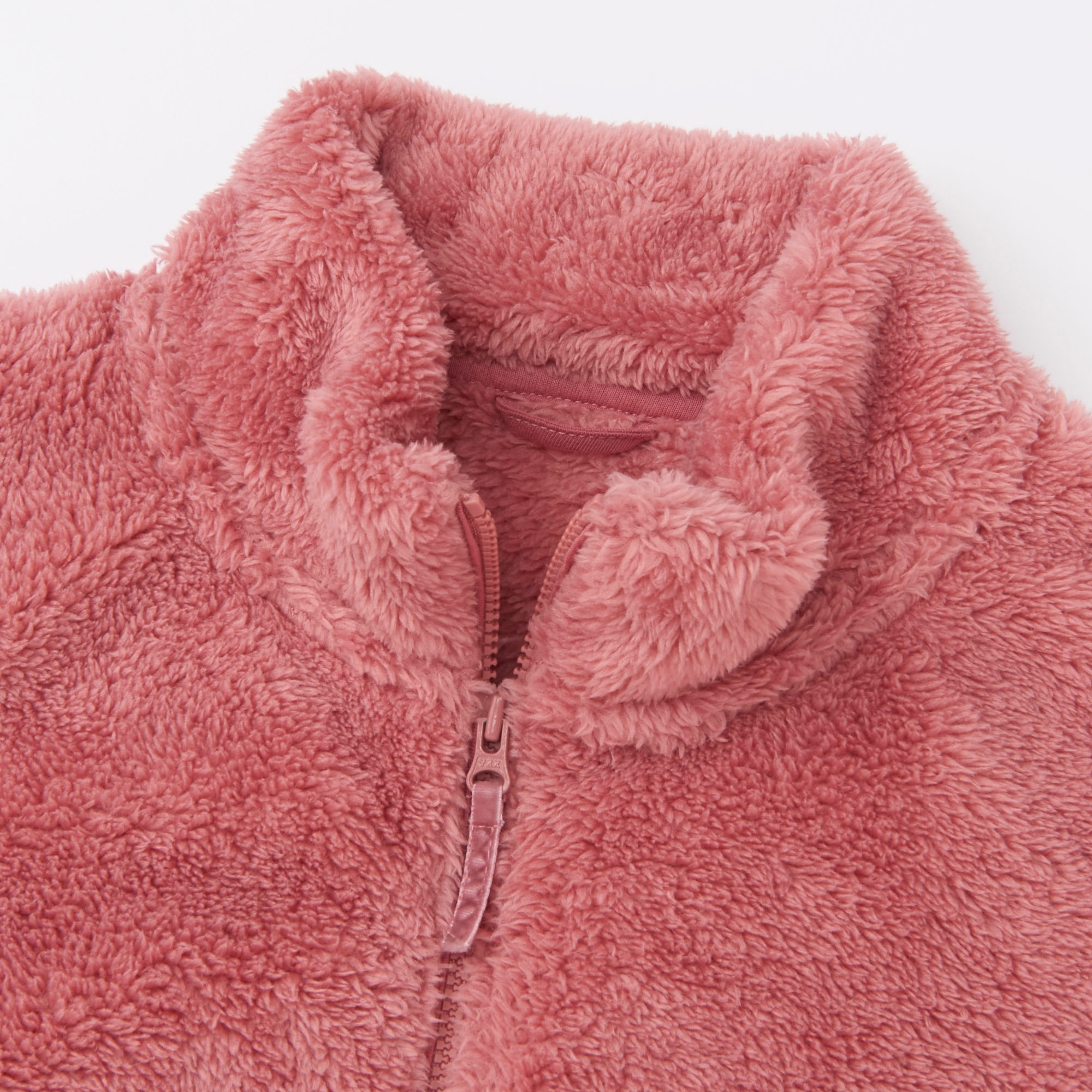 GIRLS FLUFFY YARN FLEECE VEST UNIQLO US