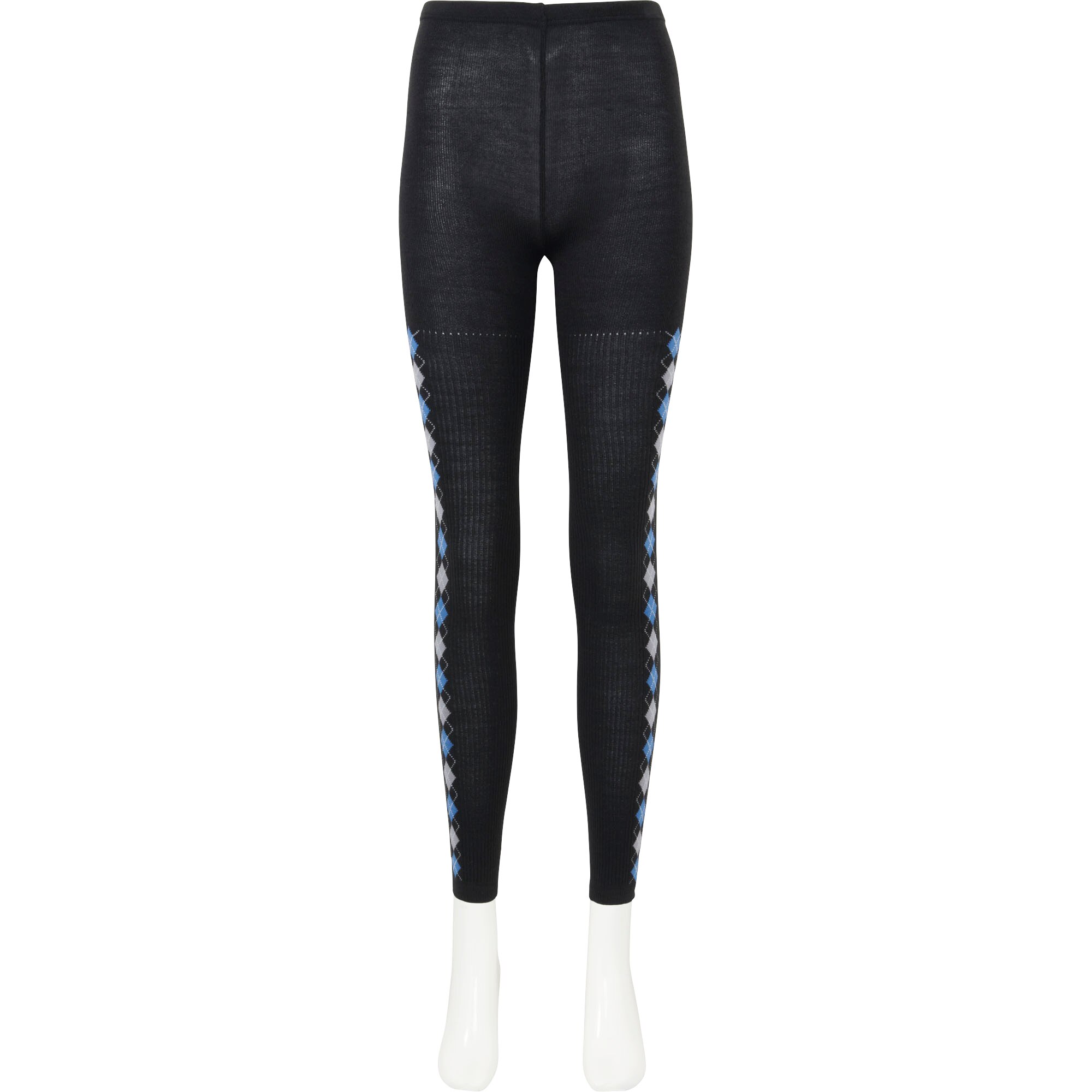 HEATTECH WOMEN Knitted Leggings (Argyle) UNIQLO UK