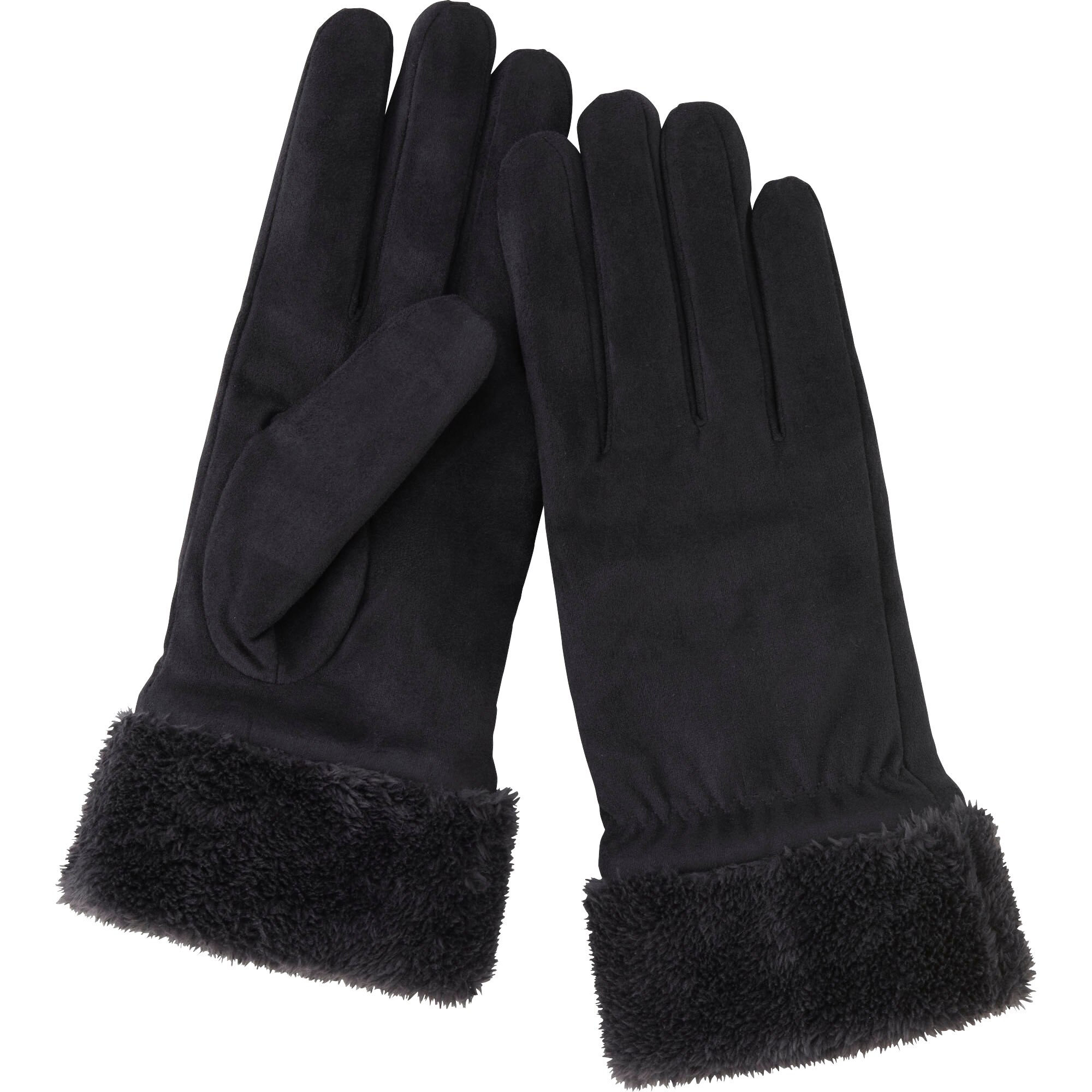 WOMEN SUEDE TOUCH GLOVES UNIQLO US