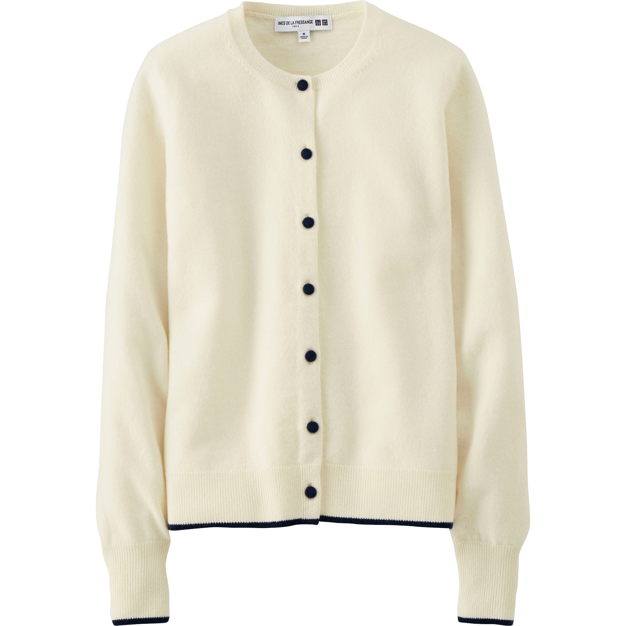 WOMEN IDLF CASHMERE CREW NECK CARDIGAN | UNIQLO US