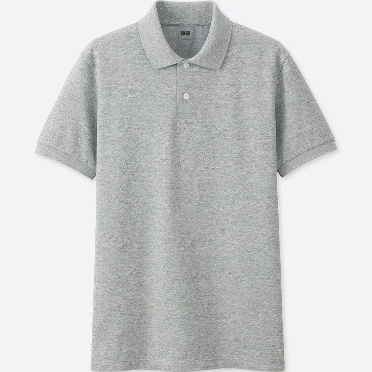 dry pique short sleeve polo shirt