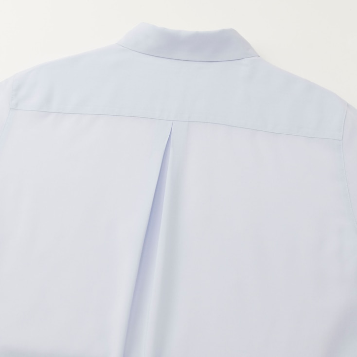 Women Rayon Long Sleeve Blouse, Light Gray, Large