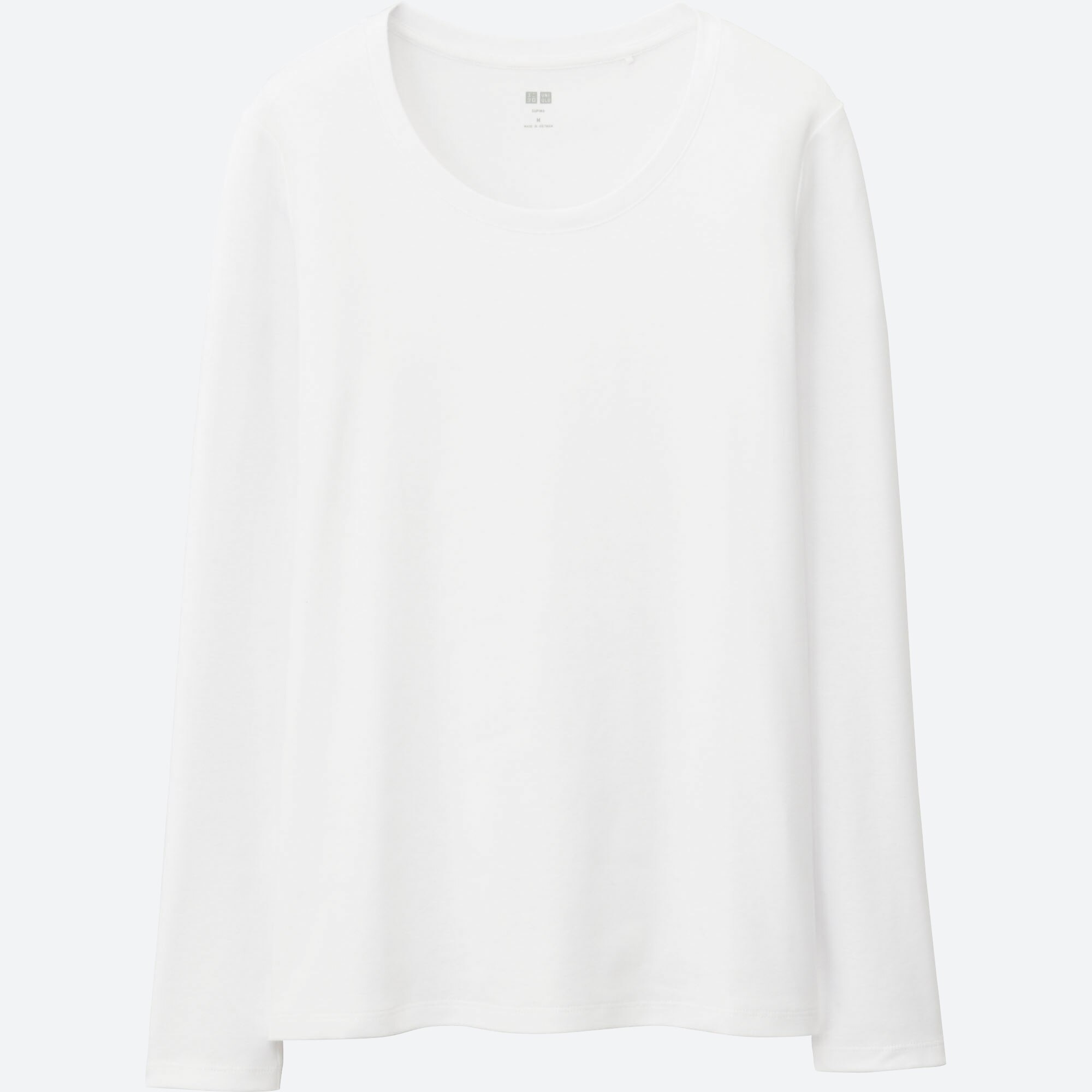 white t shirt long sleeve womens