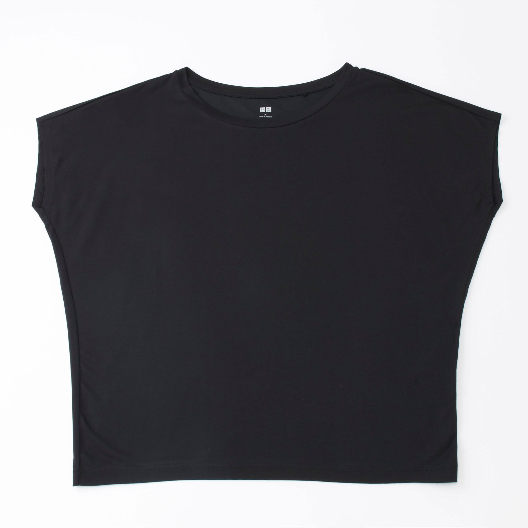 WOMEN DRAPE CREWNECK SHORT-SLEEVE T-SHIRT | UNIQLO US