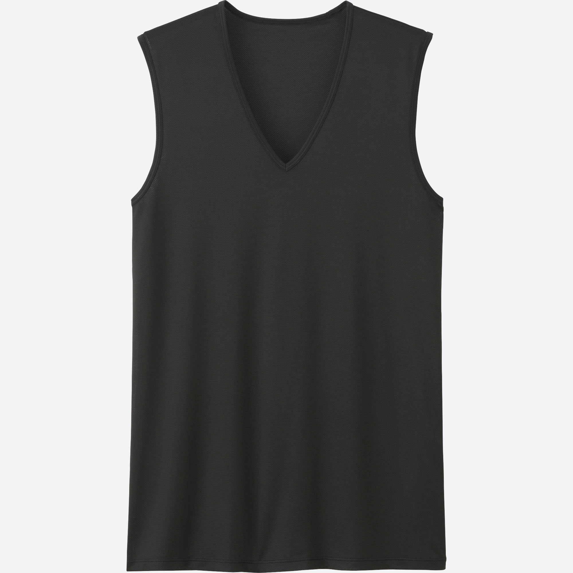 black and white sleeveless top