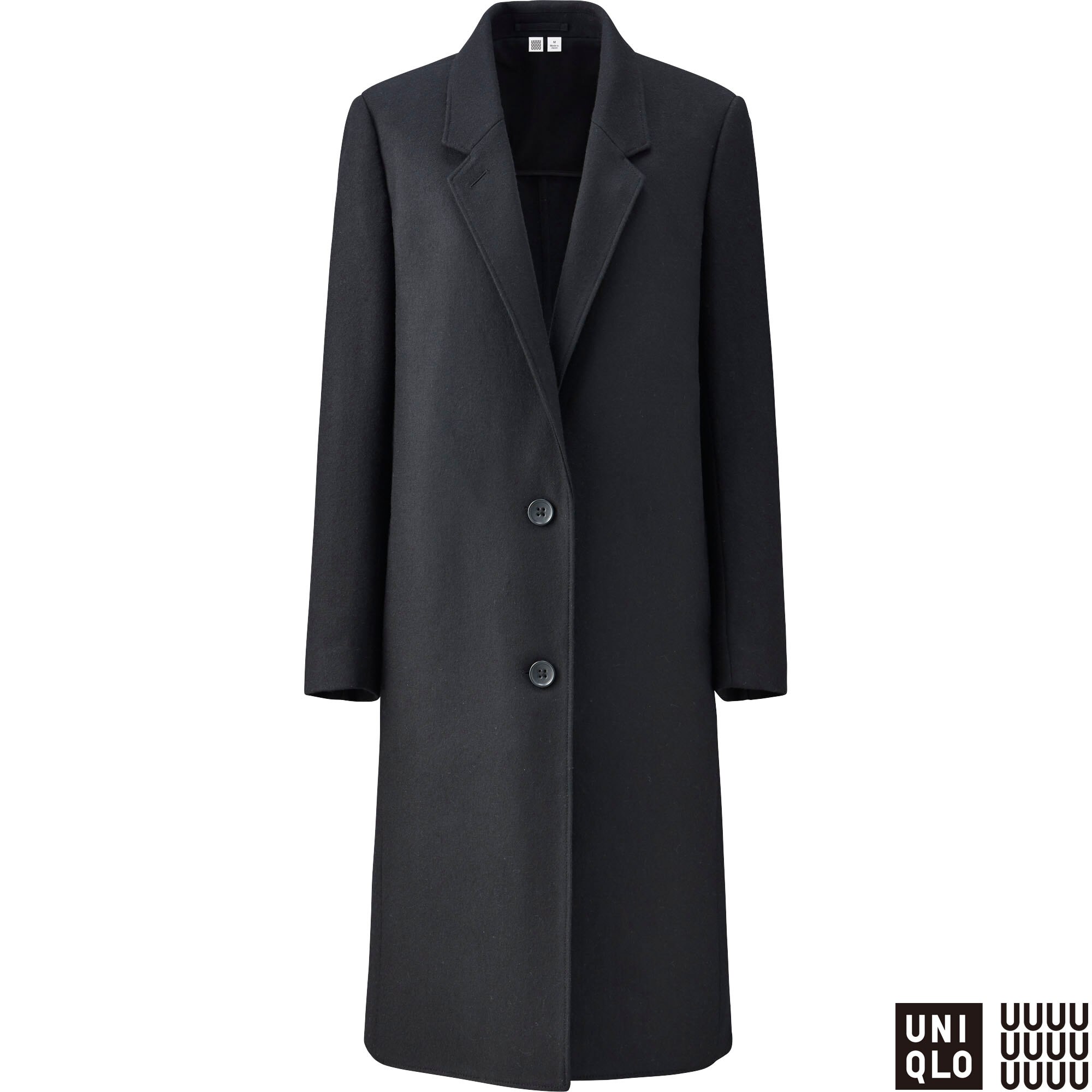 WOMEN U WOOL BLEND CHESTER COAT UNIQLO US